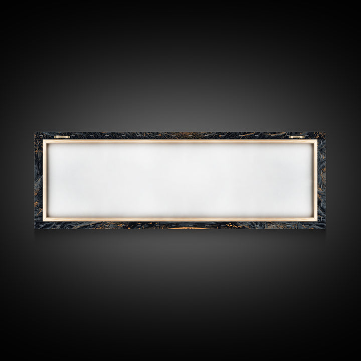 The Antique Spirit Board, Extra Wide Wall Art, Haunted Gothic Art, Framed Canvas Print, Halloween Wall Decor, Gothic Home Decor