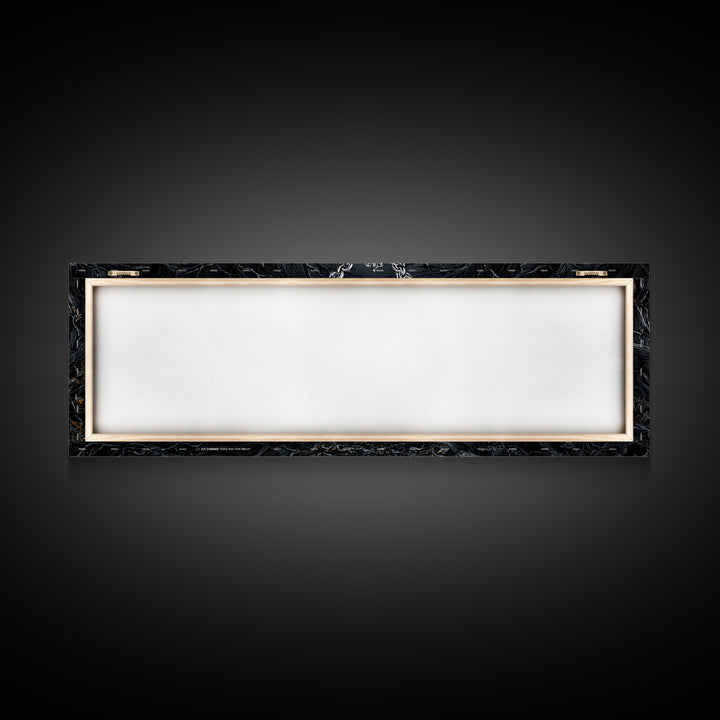 The Moonstone Amulet, Extra Wide Wall Art, Gothic Horror Wall Art, Framed Canvas Print, Halloween Wall Decor, Gothic Home Decor