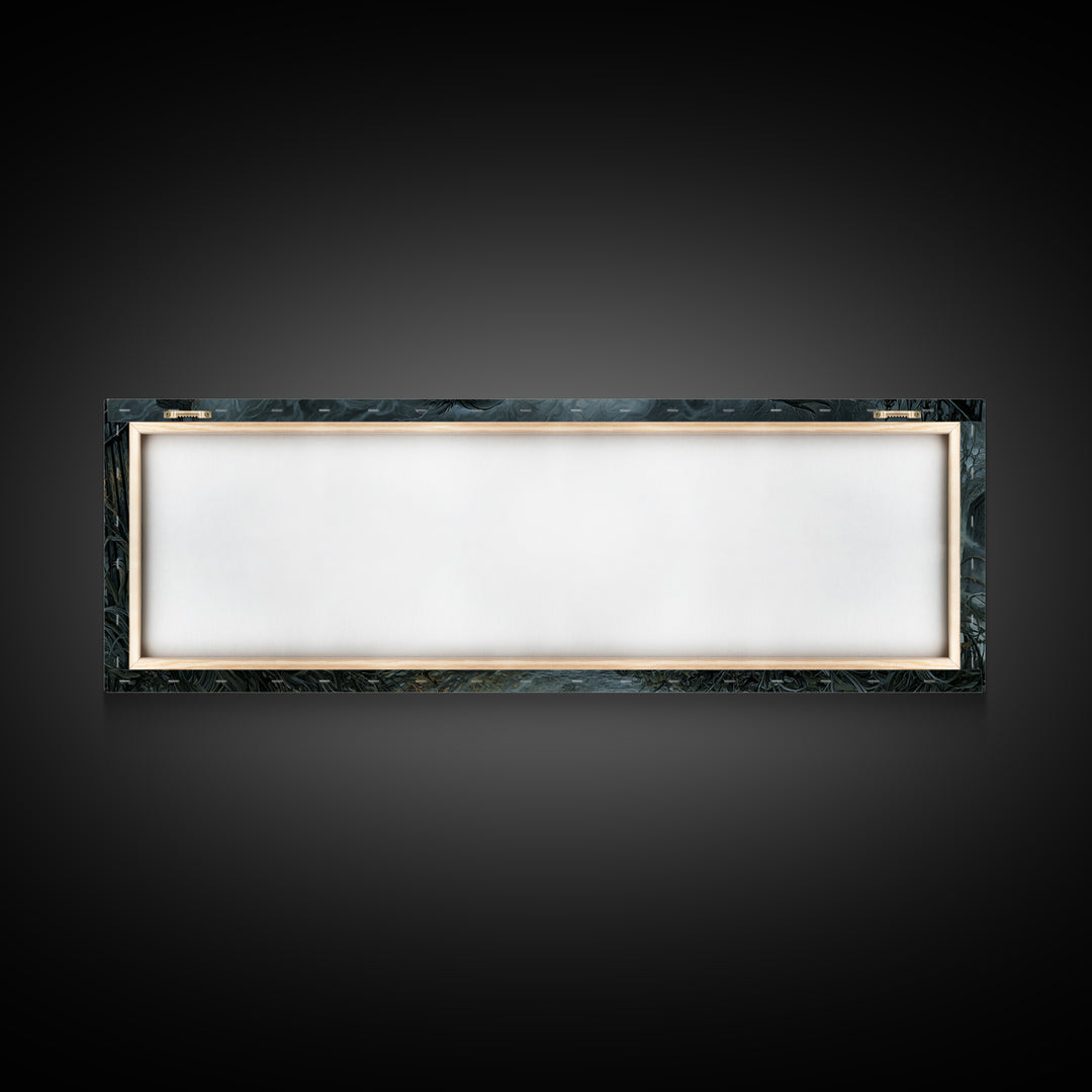 The Dream Eater, Extra Wide Wall Art, Gothic Horror Wall Art, Framed Canvas Print, Halloween Wall Decor, Gothic Home Decor