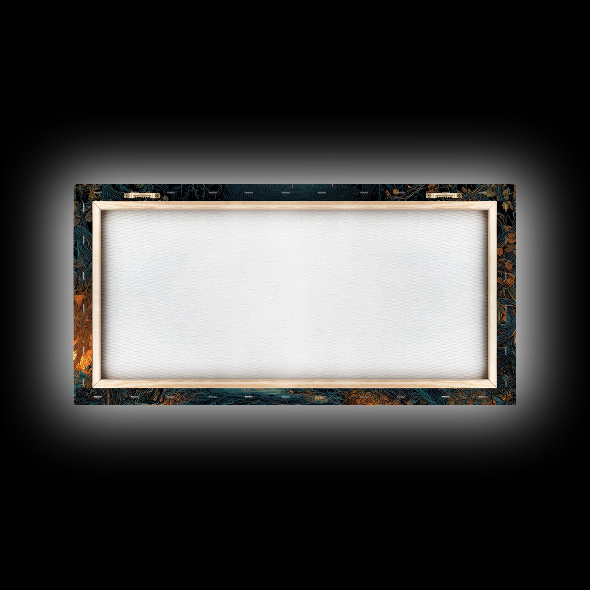 The Soul Collector, Wide Panoramic Art, Dark Fantasy Wall Art, Canvas Print, Halloween Wall Decor, Gothic Home Decor, Spooky Wall Decor