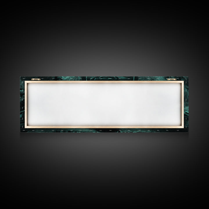 The Custodian Of The Whispering Idol, Extra Wide Wall Art, Dark Fantasy Wall Art, Canvas Print, Halloween Wall Decor, Gothic Home Decor