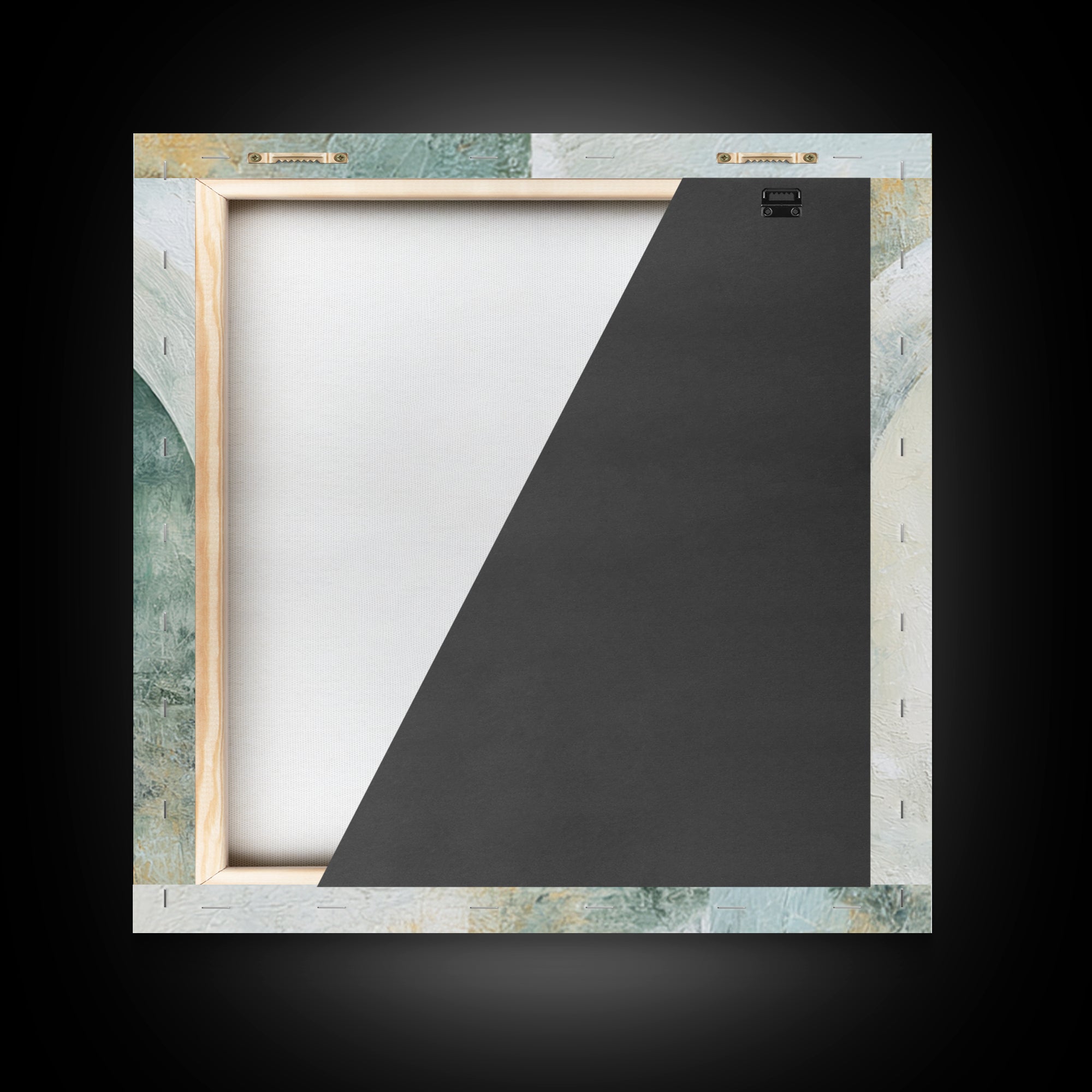 Light Scandinavian Abstract Arches Framed Canvas Print, Dental Office Art, Dental Assistant, Office Decor, Fine Art, Calm, DOA-1x1-41