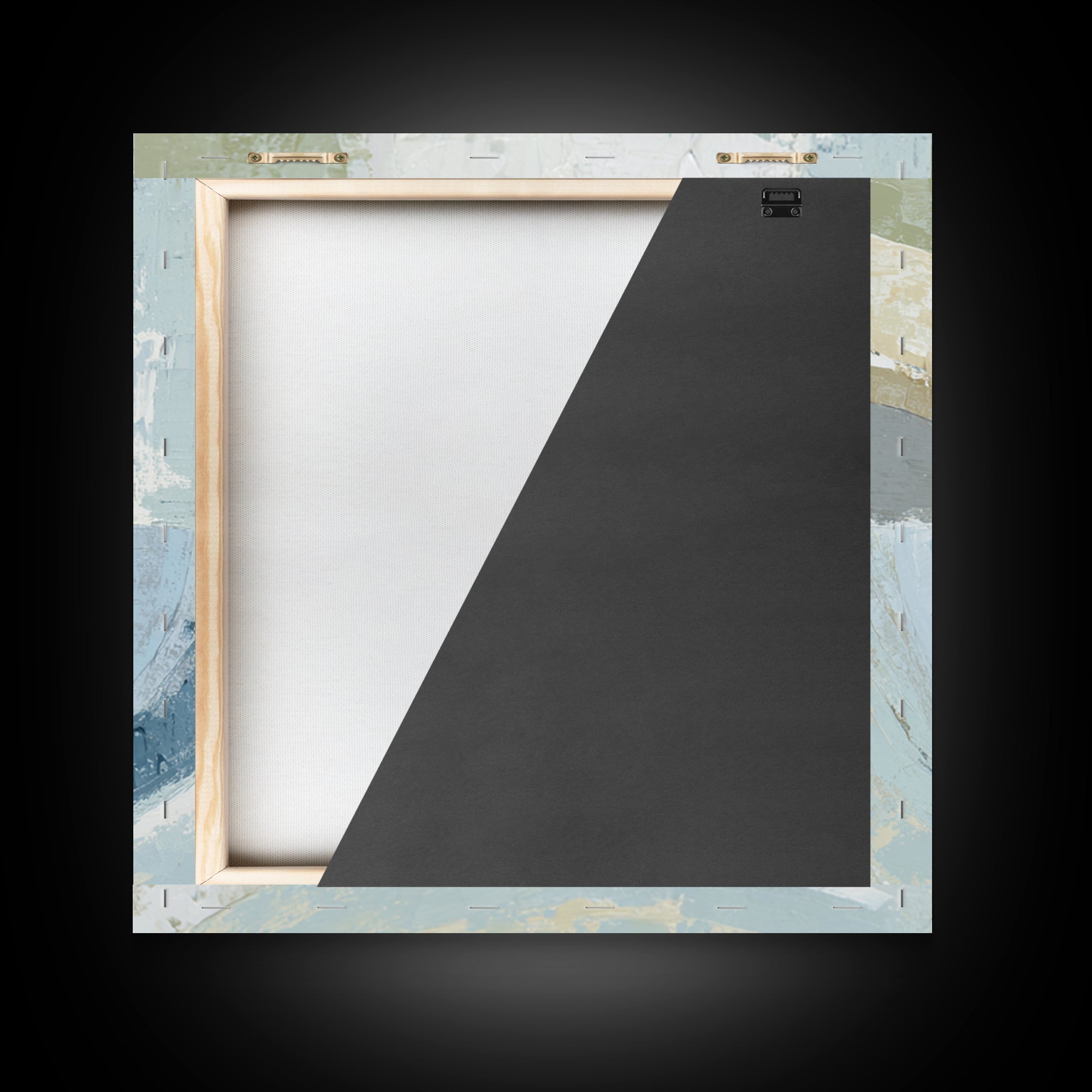 Minimal Smile Curve Abstract Framed Canvas Print, Dental Office Art, Tooth Art, Office Decor, Abstract Art, Calm, Modern Decor, DOA-1x1-53