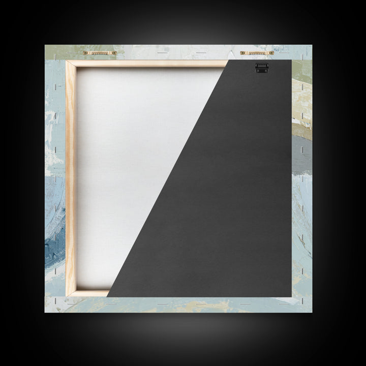 Minimal Smile Curve Abstract Framed Canvas Print, Dental Office Art, Tooth Art, Office Decor, Abstract Art, Calm, Modern Decor, DOA-1x1-53