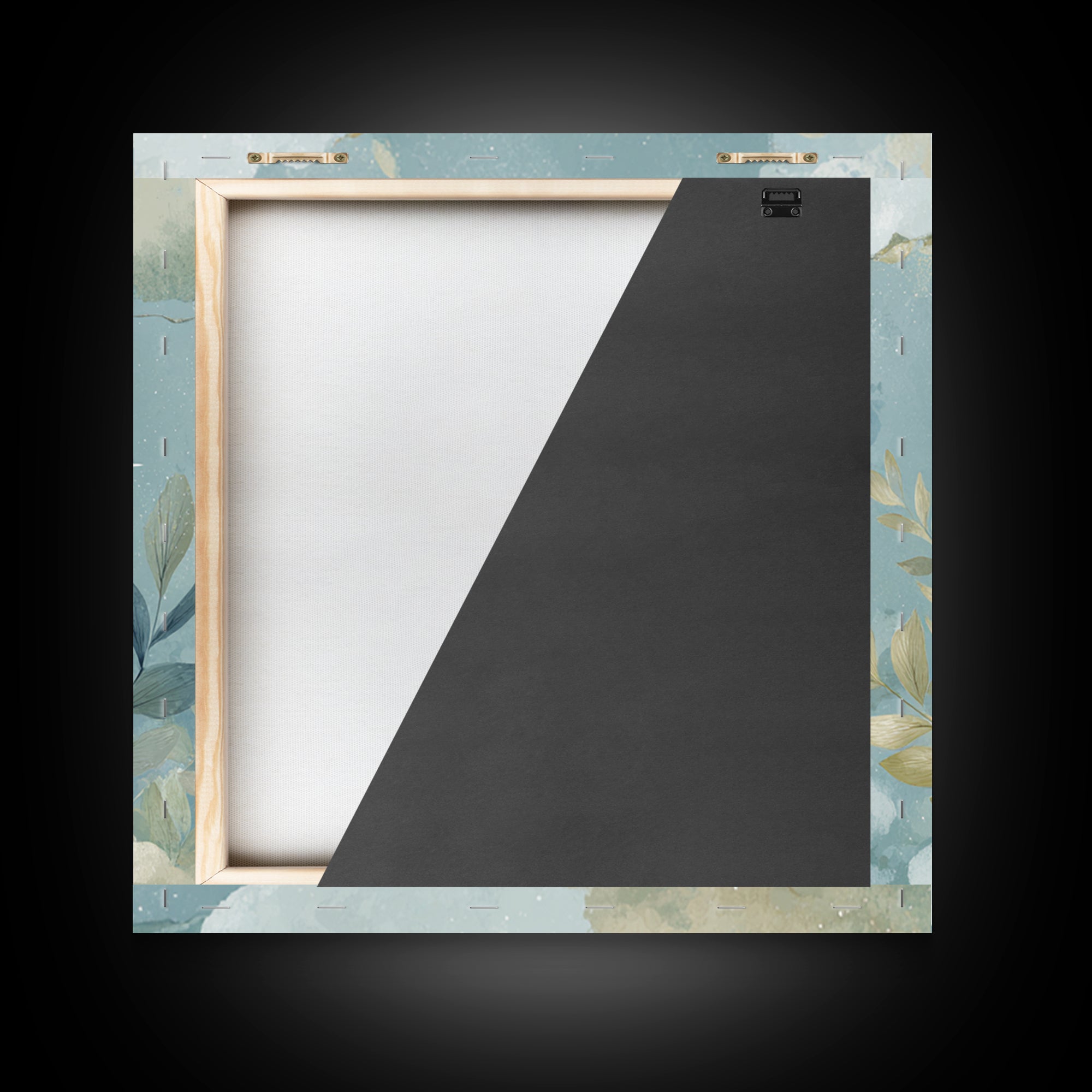 Playful Tooth Shaped Character Canvas Print, Dental Office Art, Medical Office Decor, Office Decor, Abstract Art, Calm, DOA-1x1-54