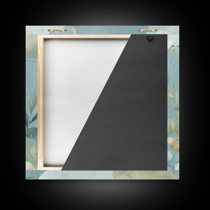 Playful Tooth Shaped Character Canvas Print, Dental Office Art, Medical Office Decor, Office Decor, Abstract Art, Calm, DOA-1x1-54