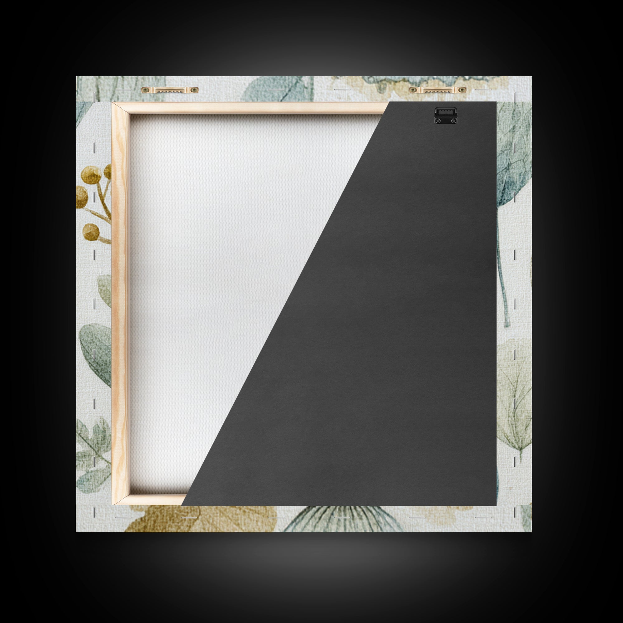 Playful Tooth Shaped Character Framed Canvas Print, Dental Office Art, Dental Wall Art, Office Decor, Abstract Art, Calm, DOA-1x1-6
