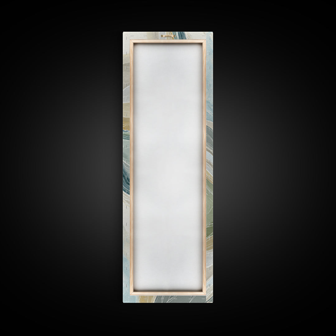 Clean Marble Texture Canvas Print, Dental Office Art, Dental Decor, Office Decor, Oil Painting, Calm, Wall Decor, Neutral Decor, DOA-1x3-12