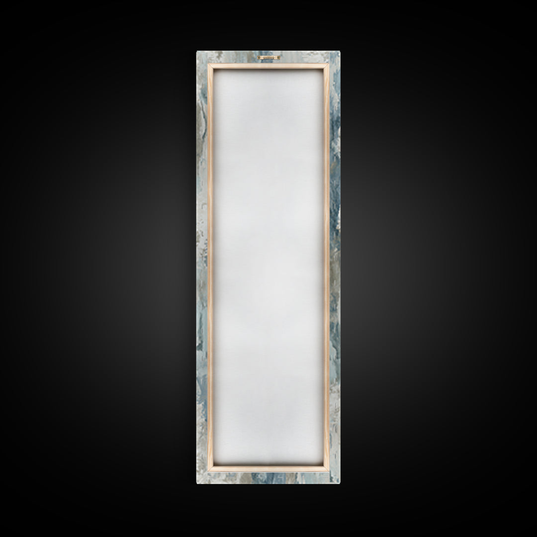 Clean Marble Texture Framed Canvas Print, Dental Office Art, Boho Decor, Office Decor, Fine Art, Calm, Digital Print, DOA-1x3-84