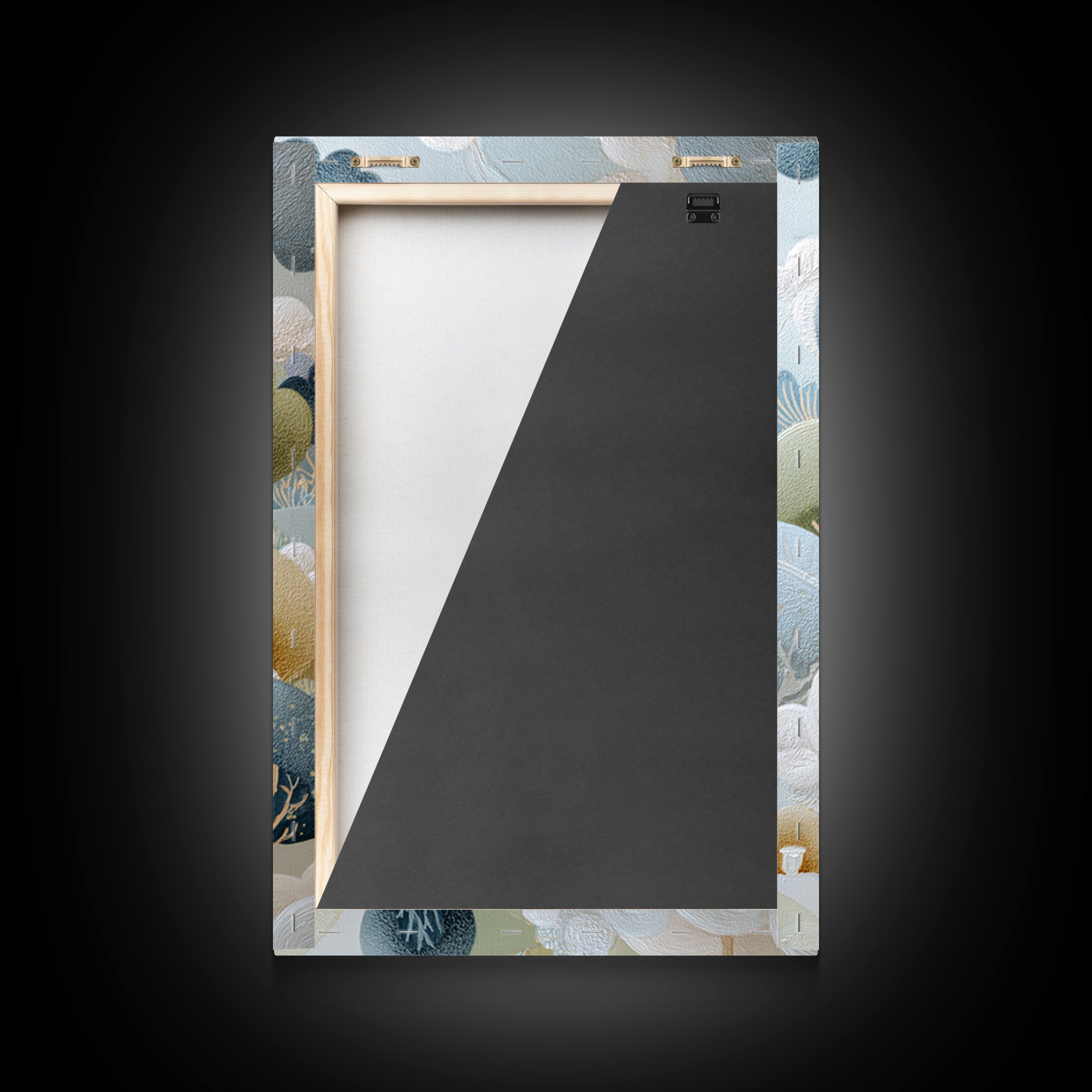 Playful Tooth Shaped Character Canvas Print, Dental Office Art, Dental Office, Office Decor, Abstract Art, Calm, Room Decor, DOA-2x3-14
