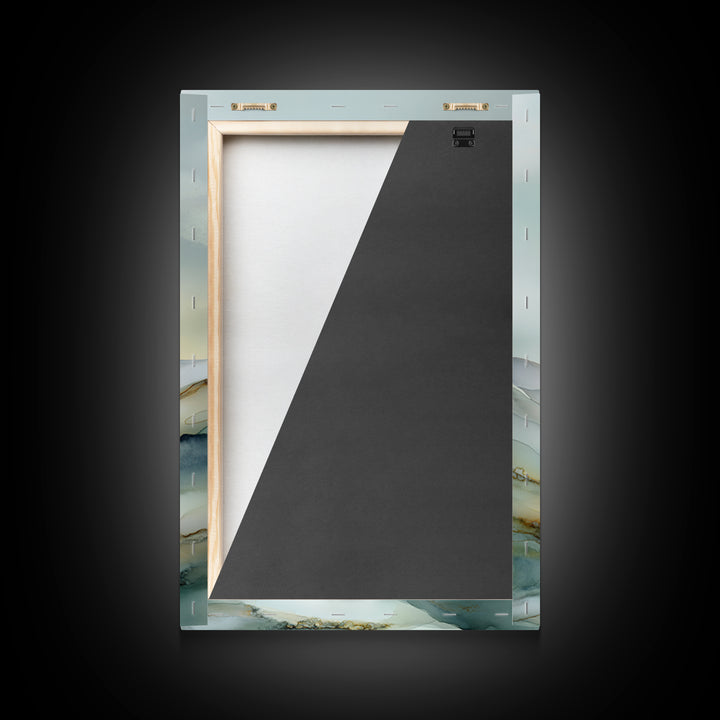 Soft Gradient Sunrise Framed Canvas Print, Dental Office Art, Textured Painting, Office Decor, Calm, Room Decor Aesthetic, DOA-2x3-28