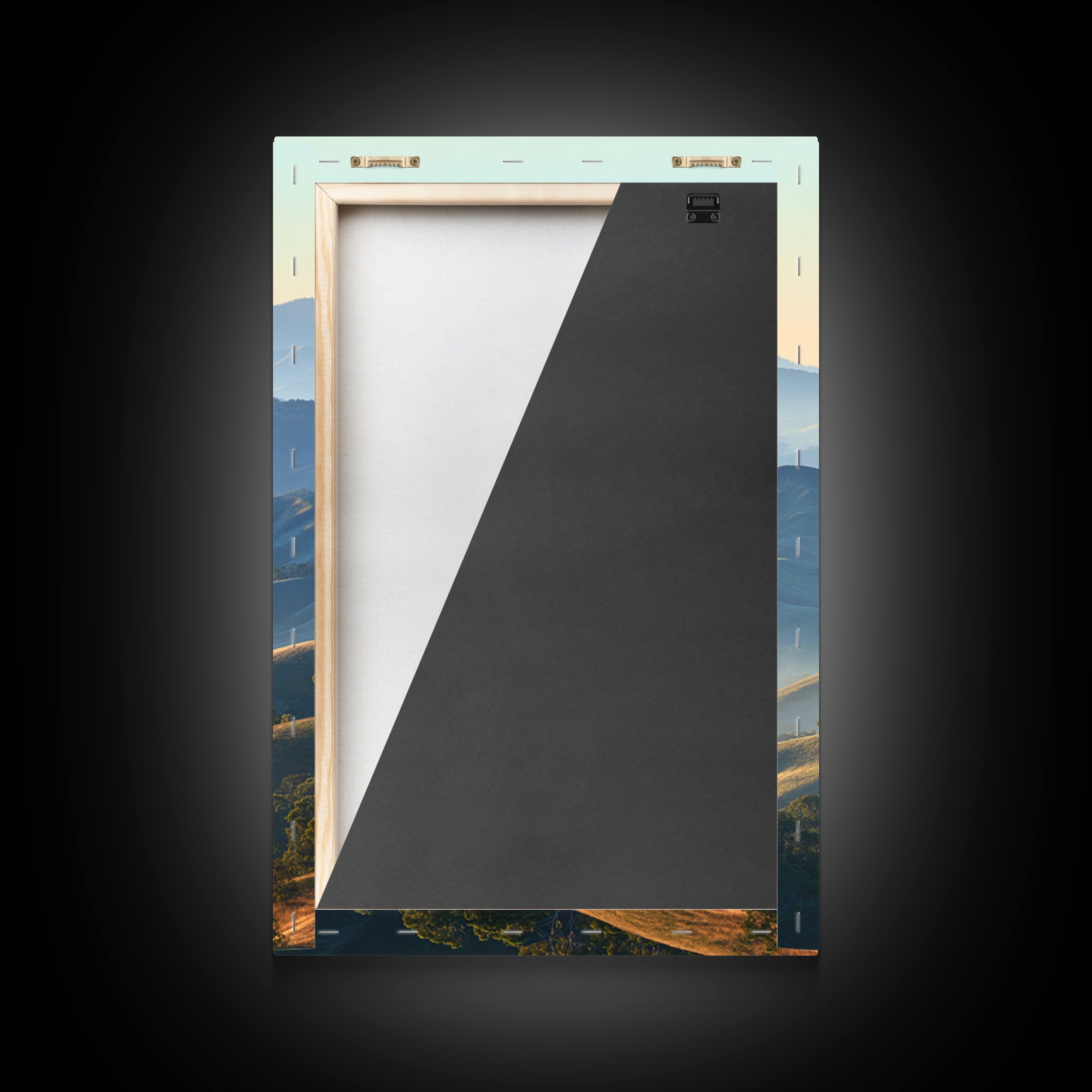 Soft Gradient Sunrise Framed Canvas Print, Dental Office Art, Dental Assistant, Office Decor, Fine Art, Calm, Gallery Decor, DOA-2x3-4