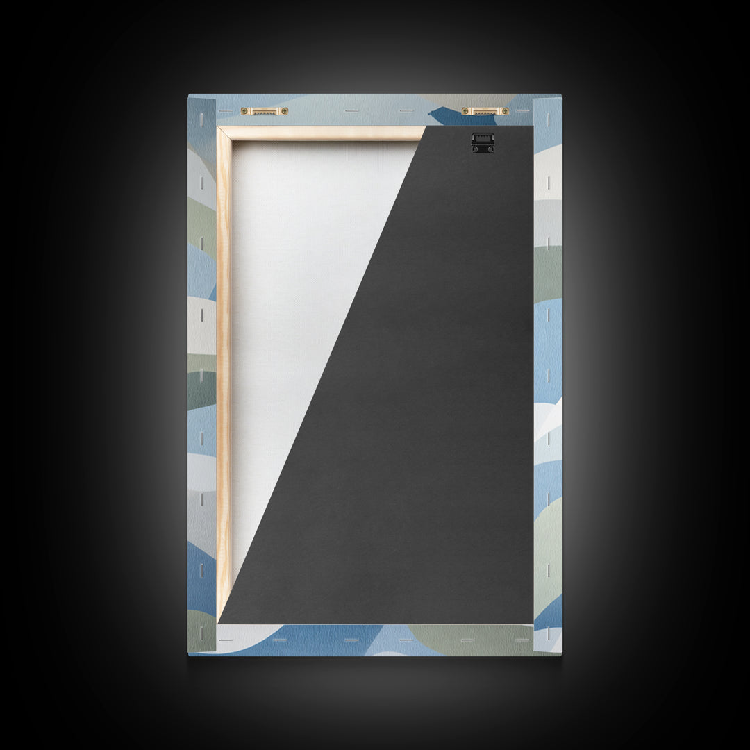 Playful Tooth Shaped Character Canvas Print, Dental Office Art, Art Print, Office Decor, Fine Art, Calm, Unique Wall Art, DOA-2x3-62