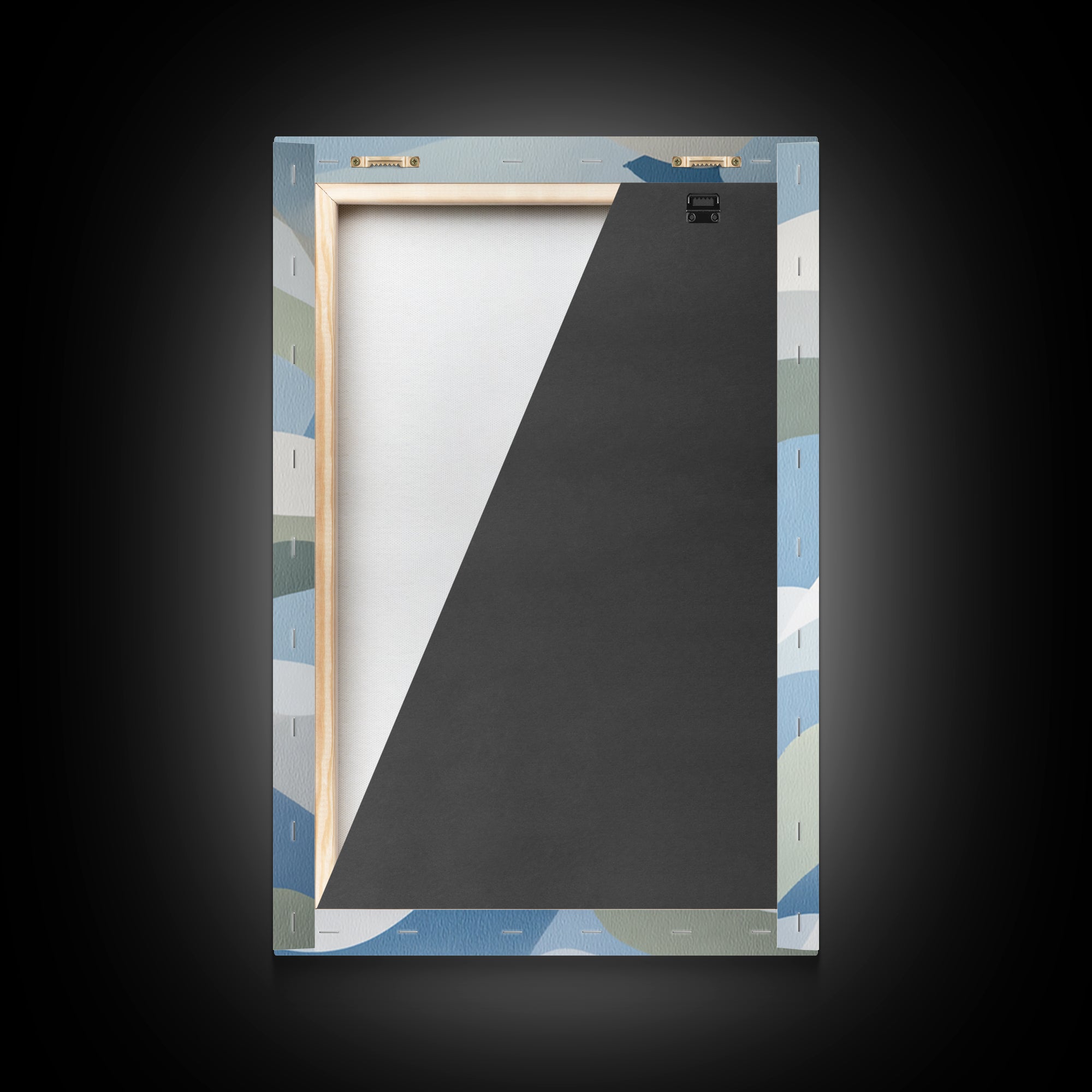 Playful Tooth Shaped Character Canvas Print, Dental Office Art, Art Print, Office Decor, Fine Art, Calm, Unique Wall Art, DOA-2x3-62