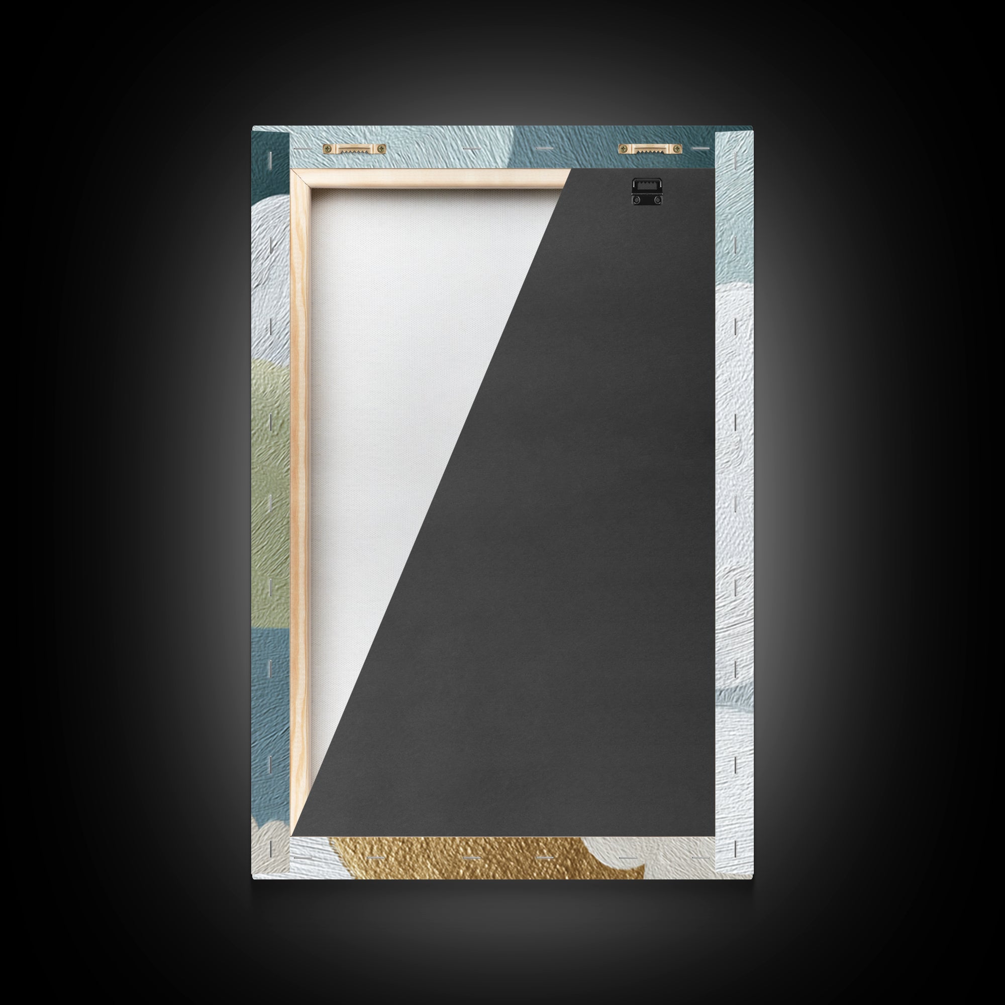Playful Tooth Shaped Character Canvas Print, Dental Office Art, Art Print, Office Decor, Fine Art, Calm, Unique Wall Art, DOA-2x3-86
