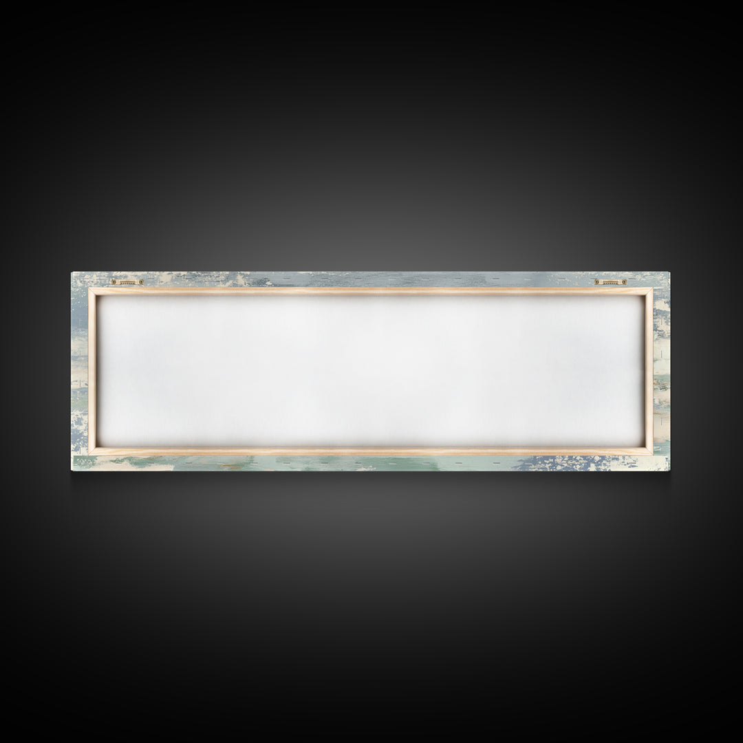 Minimal Smile Curve Abstract Canvas Print, Dental Office Art, Office Decor, Abstract Art, Calm, Medical Office Decor, DOA-3x1-21
