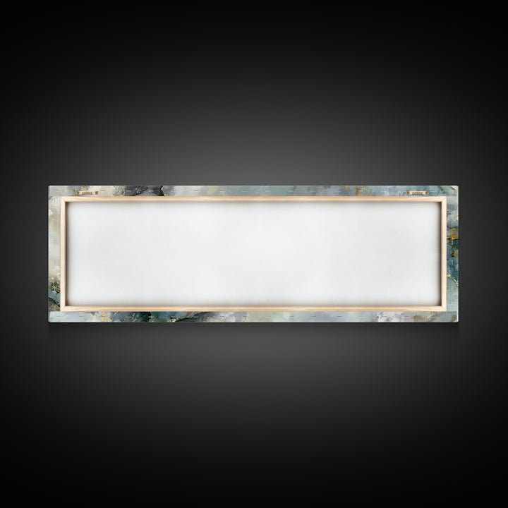 Clean Marble Texture Canvas Print, Dental Office Art, Office Decor, Oil Painting, Calm, Unique Wall Art, Minimalist Wall Art, DOA-3x1-88
