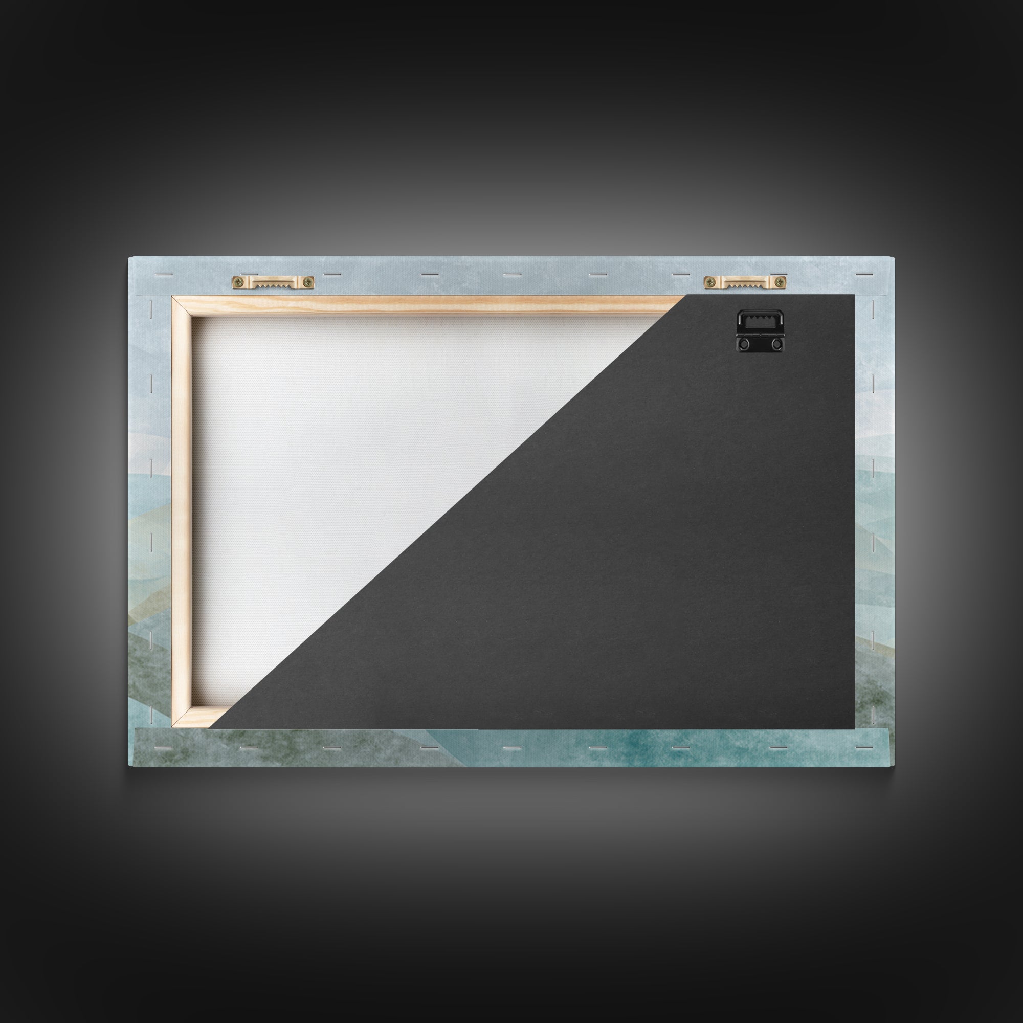 Clean Geometric Art Framed Canvas Print, Dental Office Art, Contemporary Art, Office Decor, Abstract Art, Calm, Dental Wall Art, DOA-3x2-36
