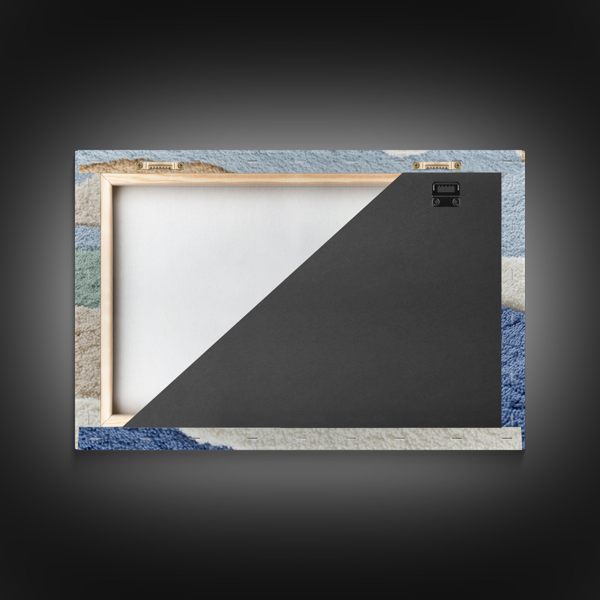 Playful Tooth Shaped Character Framed Canvas Print, Dental Office Art, Dental Wall Art, Office Decor, Abstract Art, Calm, DOA-3x2-82