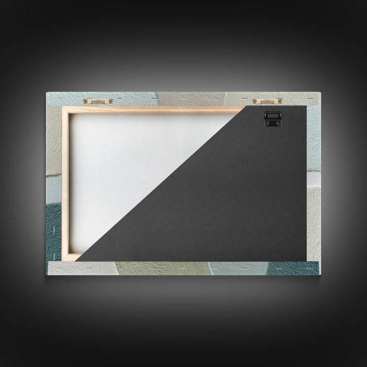 Minimal Smile Curve Abstract Framed Canvas Print, Dental Office Art, Contemporary Art, Office Decor, Calm, Dental Wall Art, DOA-3x2-9