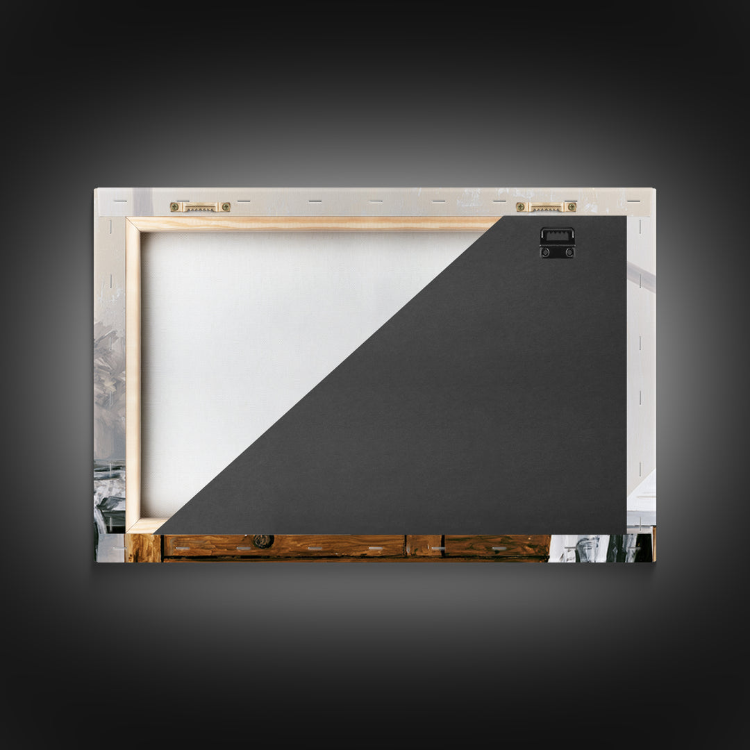 Sunlit Farmhouse Table Objects Without Room View Canvas Print, Dining Room Art, Living Room Decor, Dining Room Decor, Dining, DRA-3x2-45