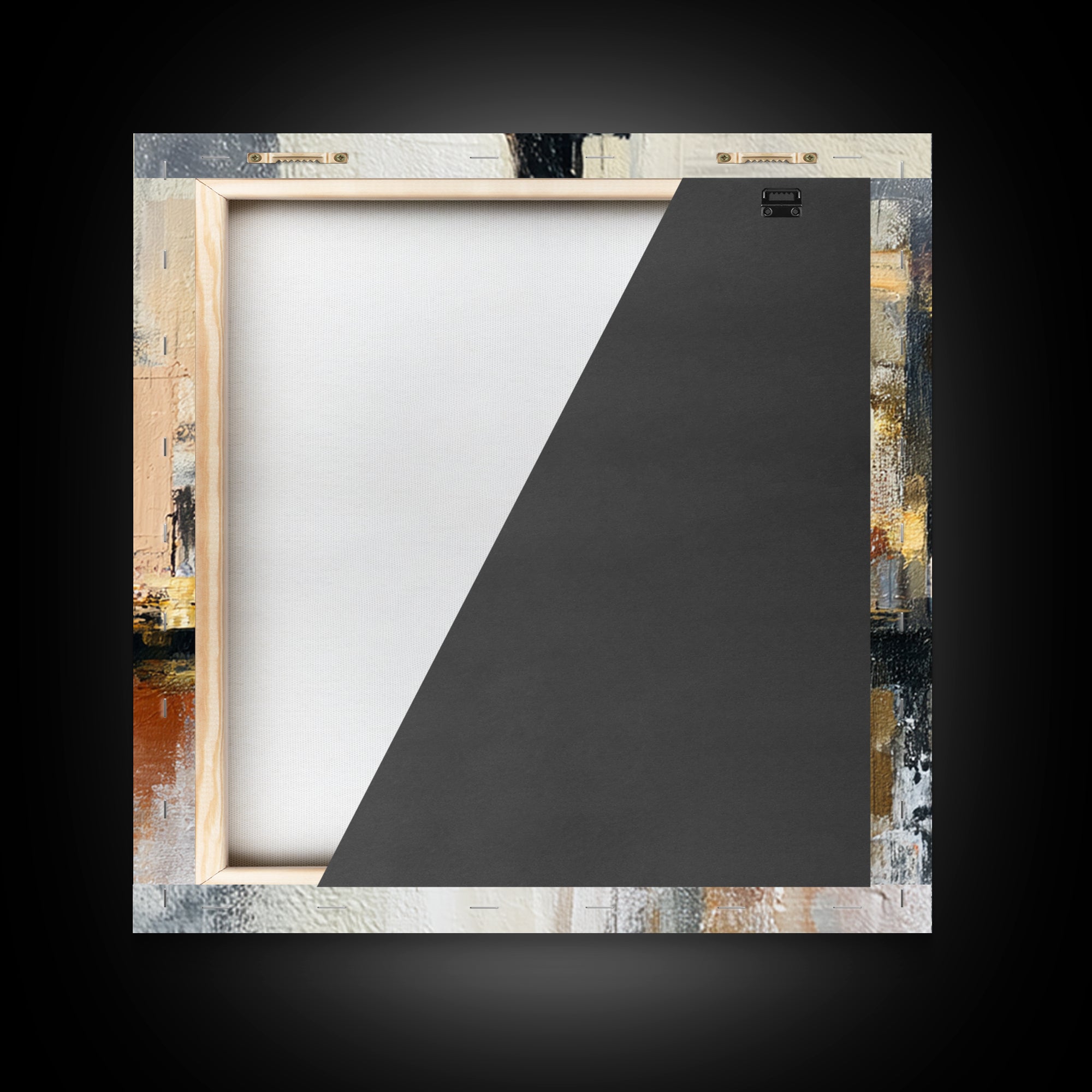 Distorted City Street Canvas Print, Expressionist Art, Room Decor, Living Room Decor, Fine Art, Expression, Printable Wall Art, EXP-1x1-25