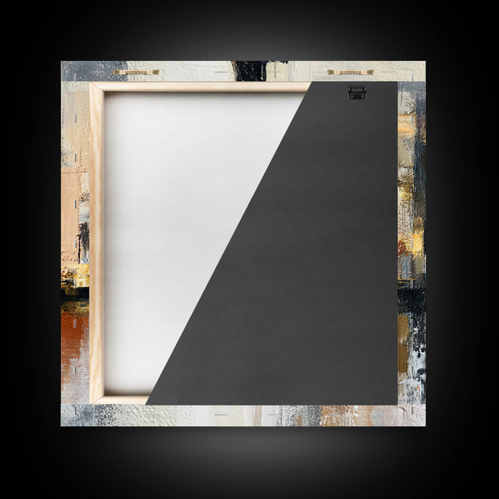 Distorted City Street Canvas Print, Expressionist Art, Room Decor, Living Room Decor, Fine Art, Expression, Printable Wall Art, EXP-1x1-25