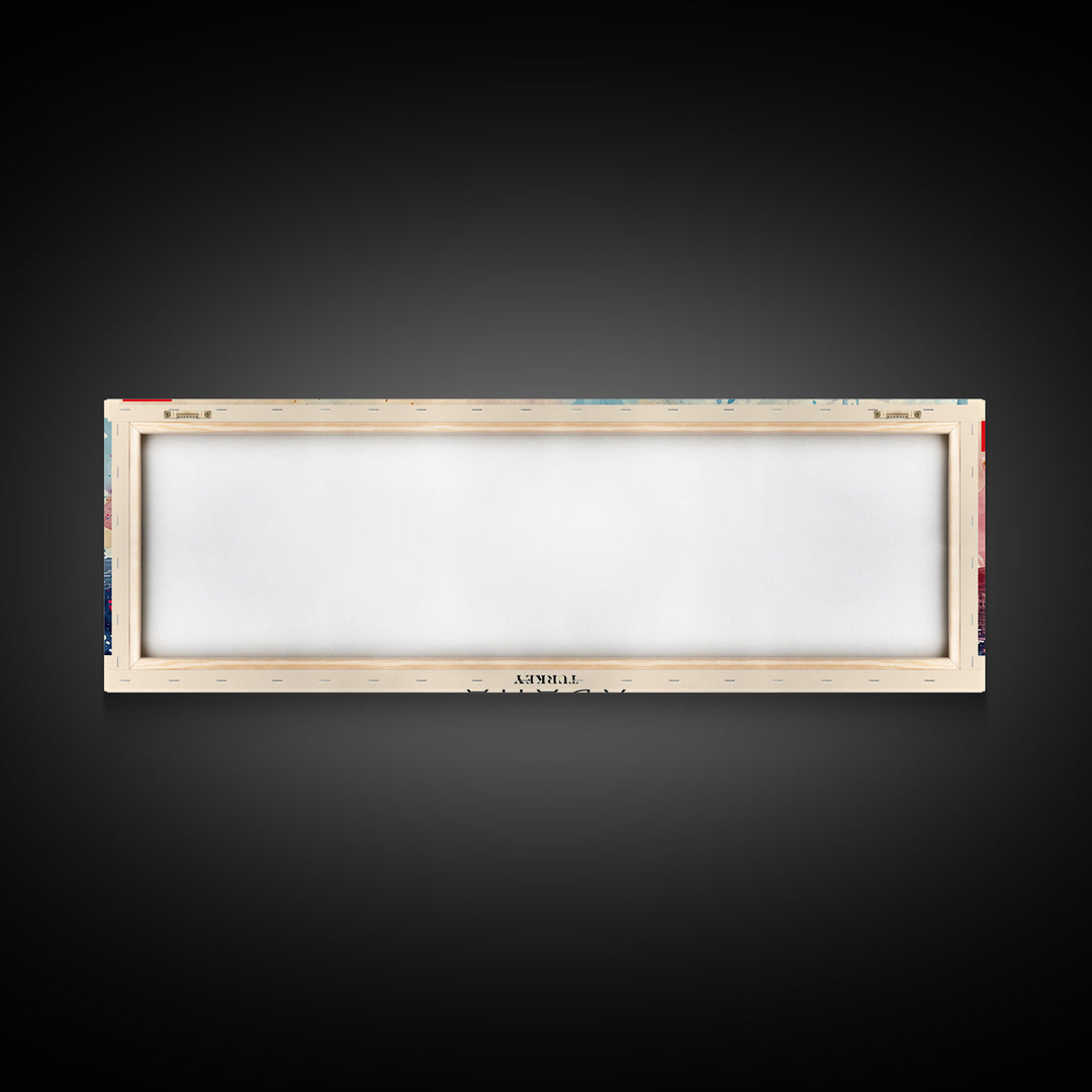 Adana Turkey  Travel Art, City Art, Framed Canvas Print or Metal Wall Art, Europe Travel Poster, Panoramic Wall Art, Extra Wide Wall Art