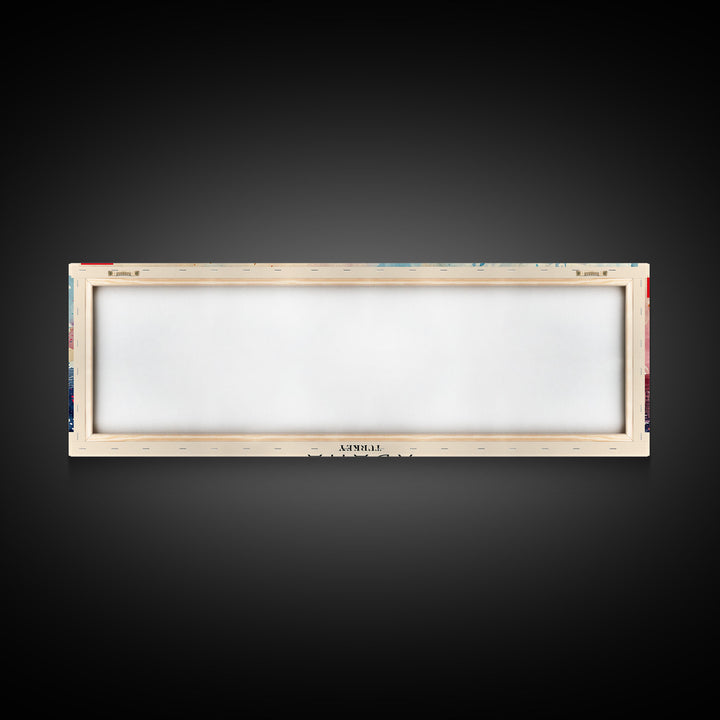 Adana Turkey  Travel Art, City Art, Framed Canvas Print or Metal Wall Art, Europe Travel Poster, Panoramic Wall Art, Extra Wide Wall Art