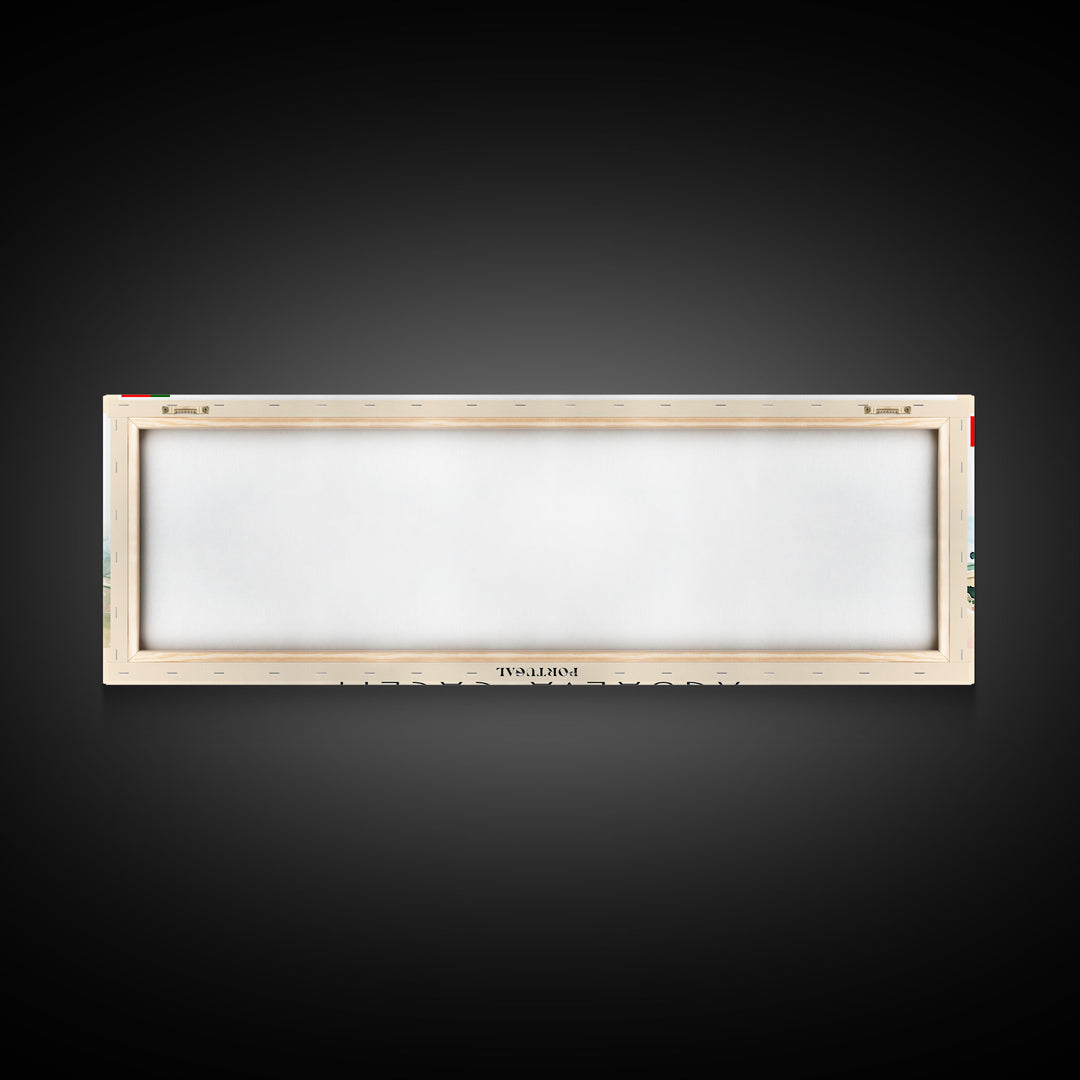 Agualva Portugal Wall Art, Panoramic Travel Poster, Panoramic Framed Canvas Print, City Wall Art, Wall Hanging Home Decor, Travel Art