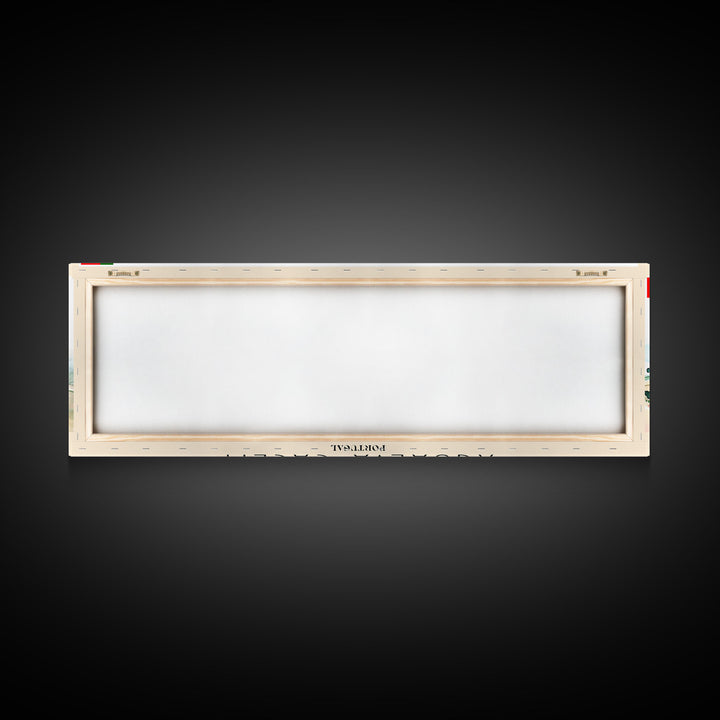 Agualva Portugal Wall Art, Panoramic Travel Poster, Panoramic Framed Canvas Print, City Wall Art, Wall Hanging Home Decor, Travel Art