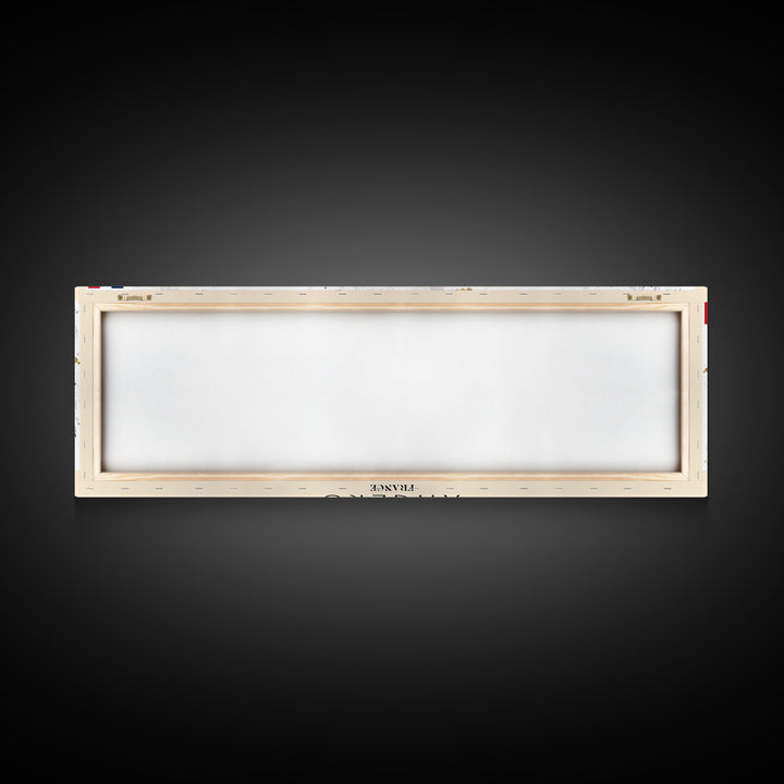 Angers France Wall Art, Panoramic Travel Poster, Panoramic Framed Canvas Print, City Wall Art, Wall Hanging Home Decor, Travel Art