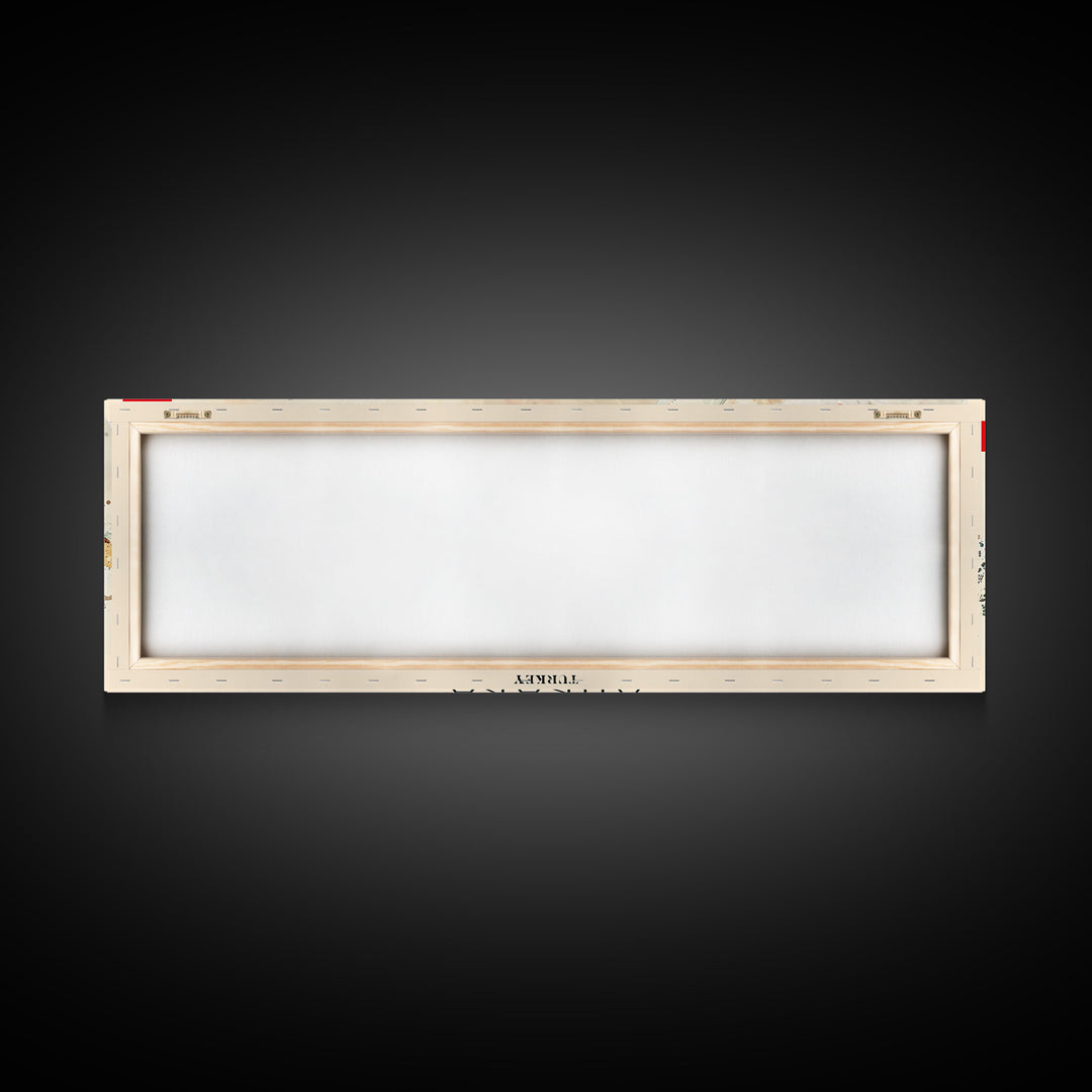 Ankara Turkey Travel Print Wall Art, Panoramic City Art, Travel Art, Wall Decor, Vacation Gift, Framed Canvas Print Or Metal Art