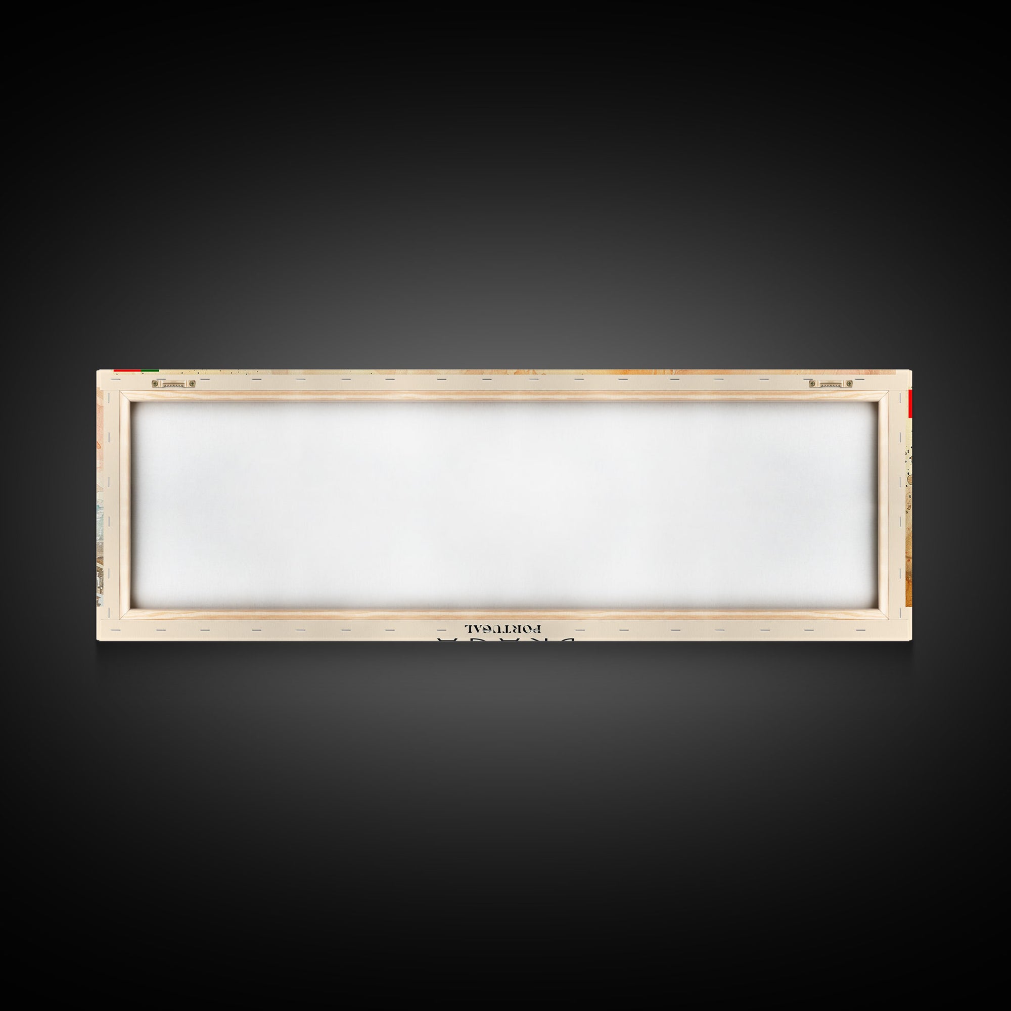 Braga Portugal Travel Art, City Art, Framed Canvas Print or Metal Wall Art, Europe Travel Poster, Panoramic Wall Art, Extra Wide Wall Art