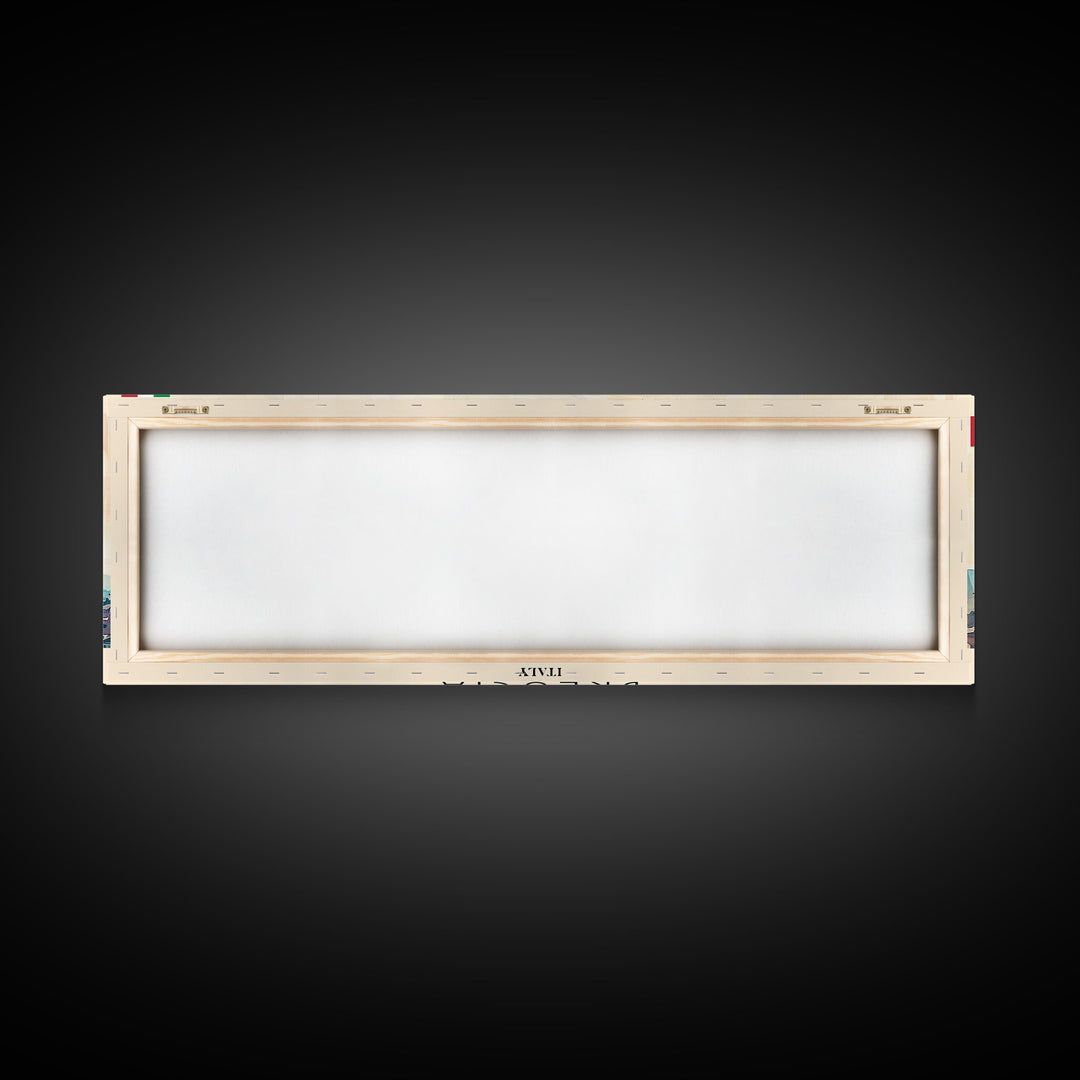 Brescia Italy Travel Print Wall Art, Panoramic City Art, Travel Art, Wall Decor, Vacation Gift, Framed Canvas Print Or Metal Art