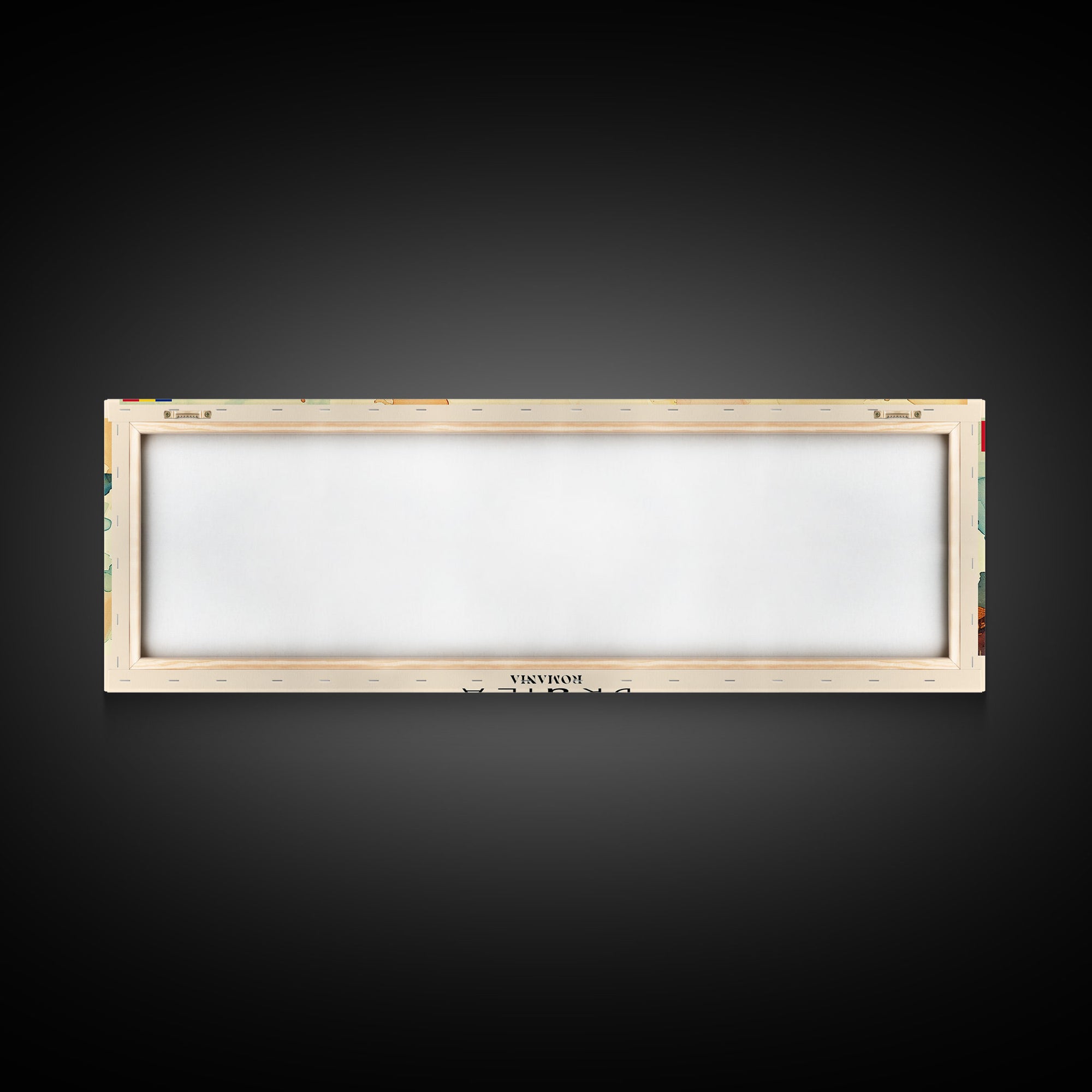 Braila Romania Travel Art, City Art, Framed Canvas Print or Metal Wall Art, Europe Travel Poster, Panoramic Wall Art, Extra Wide Wall Art