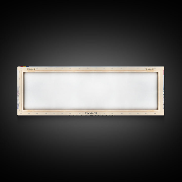 Bryansk Russia Wall Art, Panoramic Travel Poster, Panoramic Framed Canvas Print, City Wall Art, Wall Hanging Home Decor, Travel Art