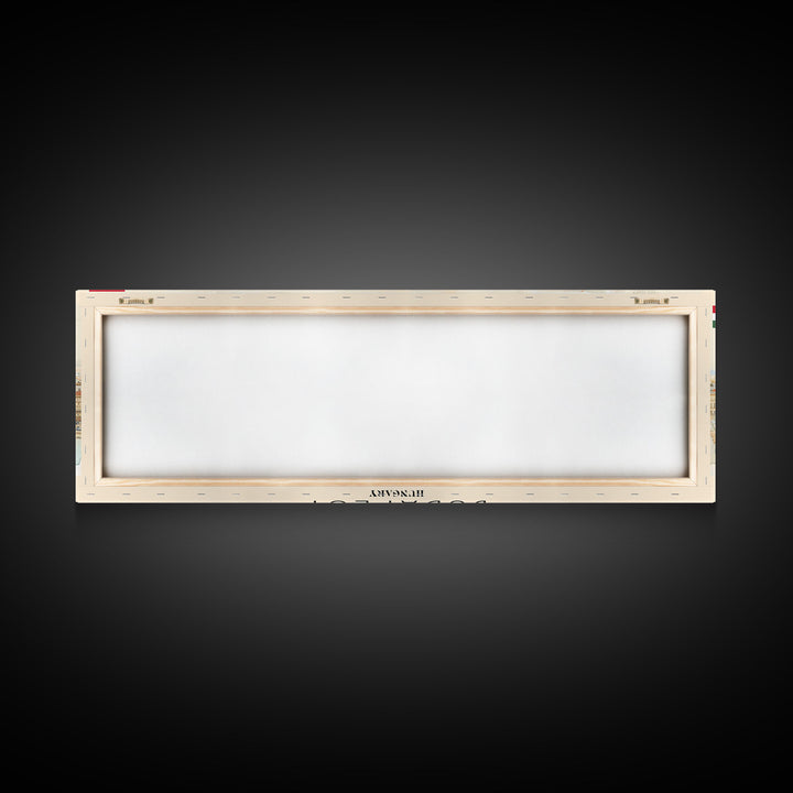 Budapest Hungary Travel Art, City Art, Framed Canvas Print or Metal Wall Art, Europe Travel Poster, Panoramic Wall Art, Extra Wide Wall Art