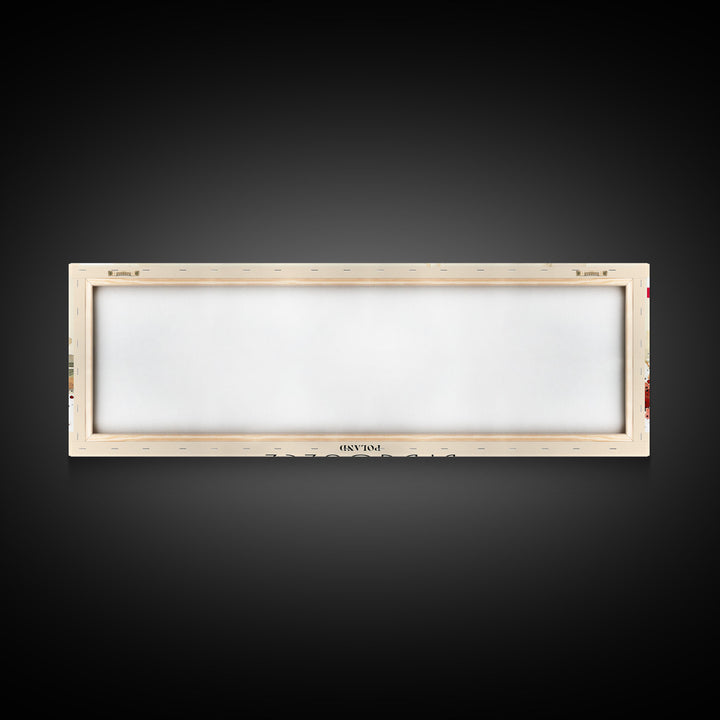 Bydgoszcz Poland Travel Art, City Art, Framed Canvas Print or Metal Wall Art, Europe Travel Poster, Panoramic Wall Art, Extra Wide Wall Art