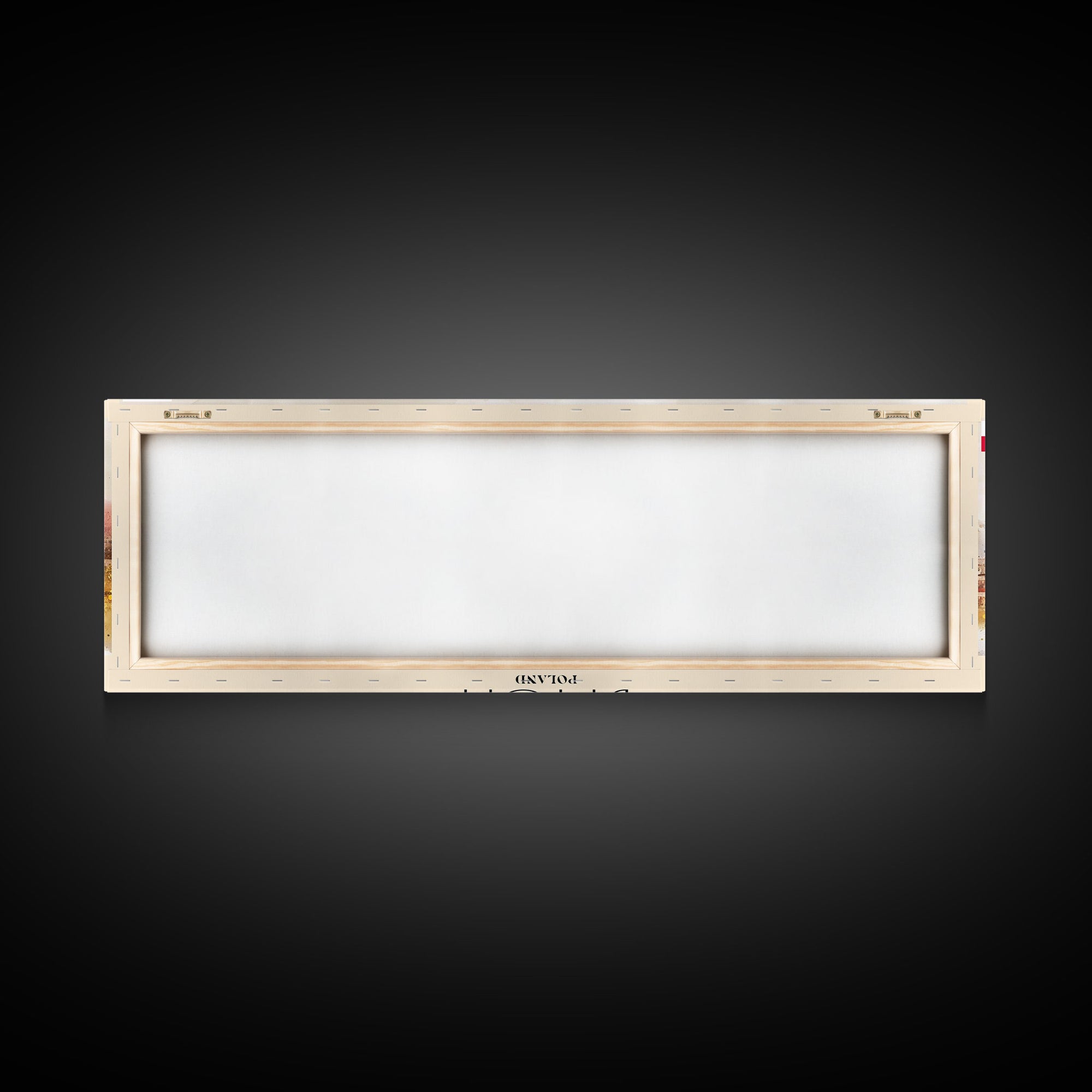 Bytom Poland Panoramic Travel Poster, Framed Canvas Print or Metal Wall Art, Travel Art, Home Decor, Panoramic Painting, Midcentury Art