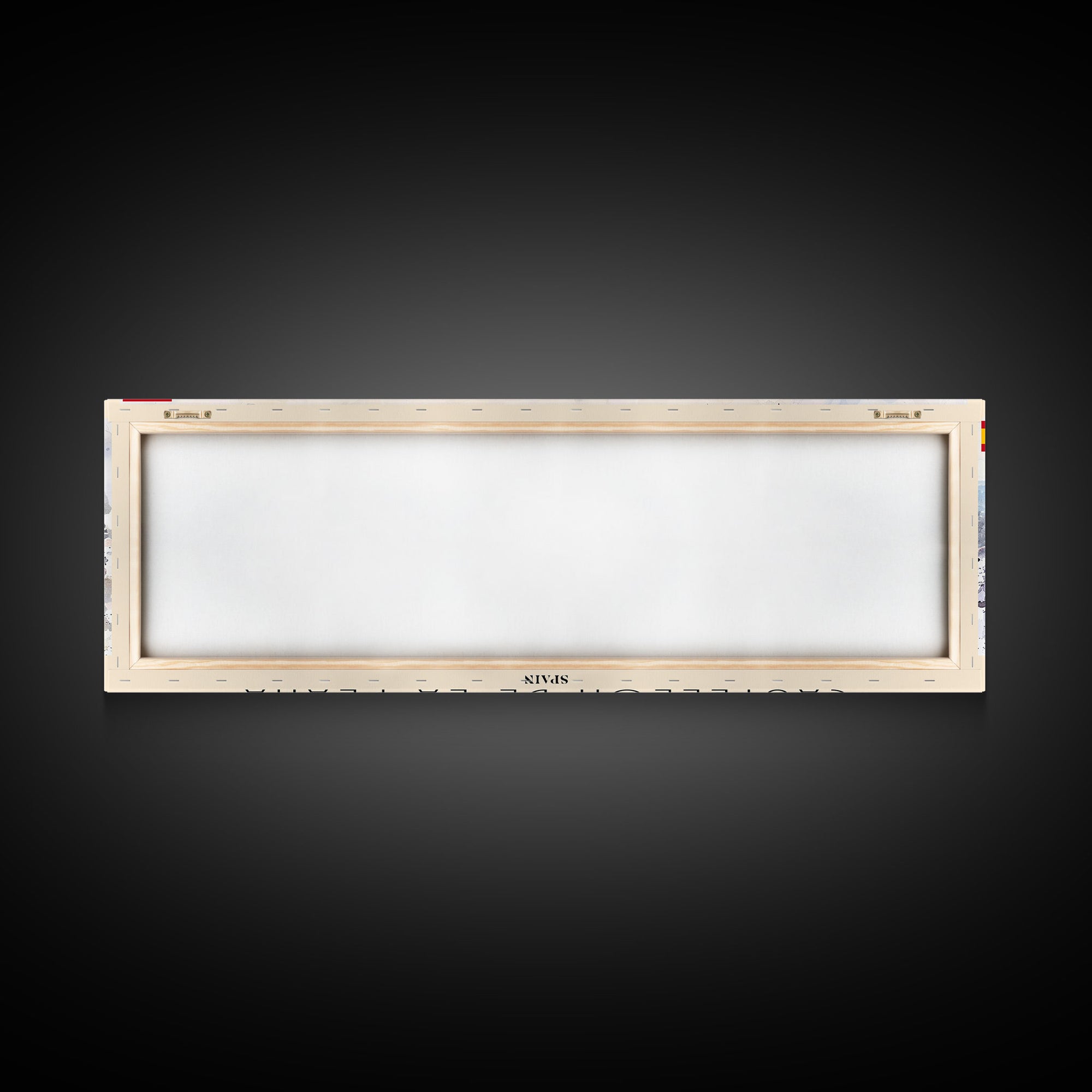 Castellon de la Plana Spain Wall Art, Panoramic Travel Poster, Panoramic Framed Canvas Print, City Wall Art, Wall Hanging Home Decor, Travel Art