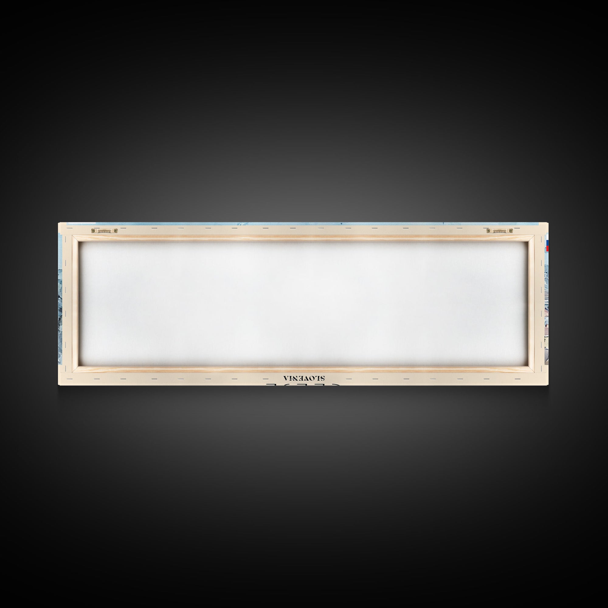 Celje Slovenia Panoramic Travel Poster, Framed Canvas Print or Metal Wall Art, Travel Art, Home Decor, Panoramic Painting, Midcentury Art