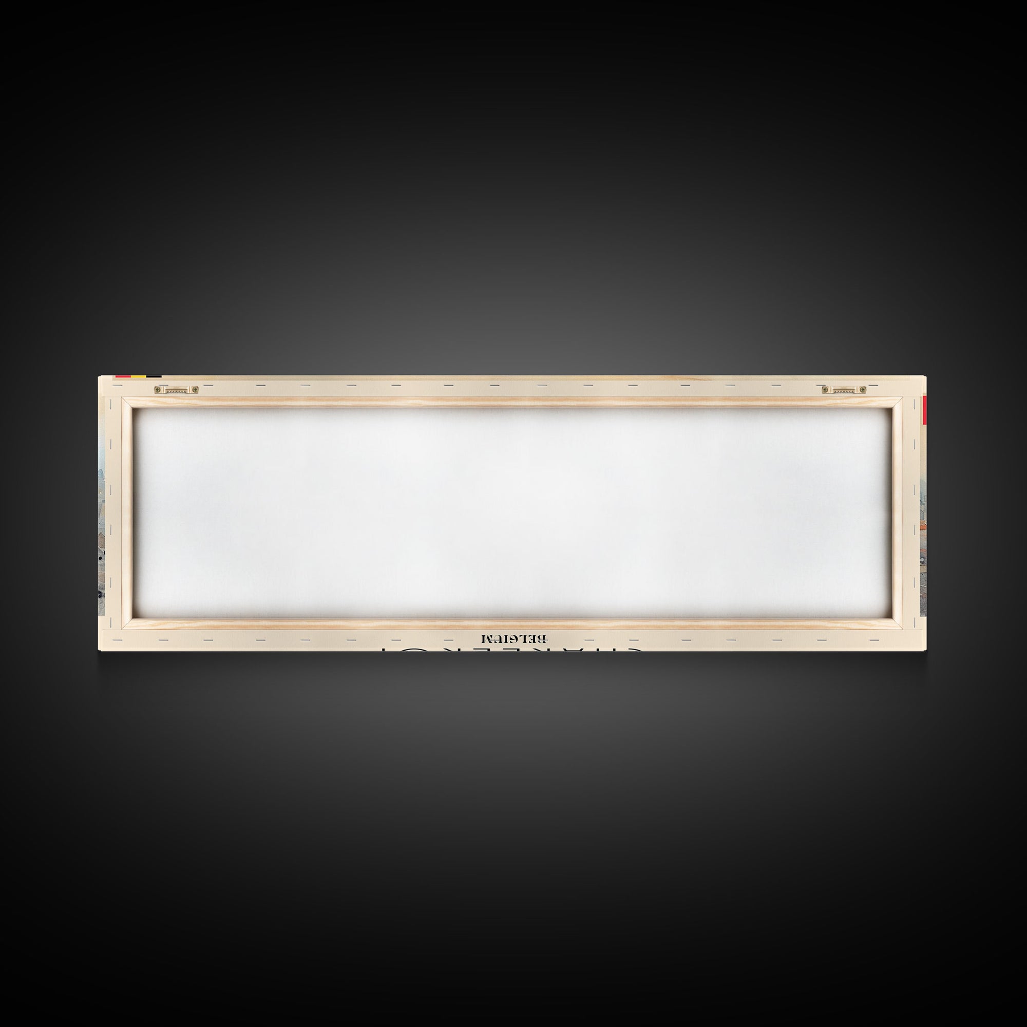 Charleroi Belgium Travel Print Wall Art, Panoramic City Art, Travel Art, Wall Decor, Vacation Gift, Framed Canvas Print Or Metal Art