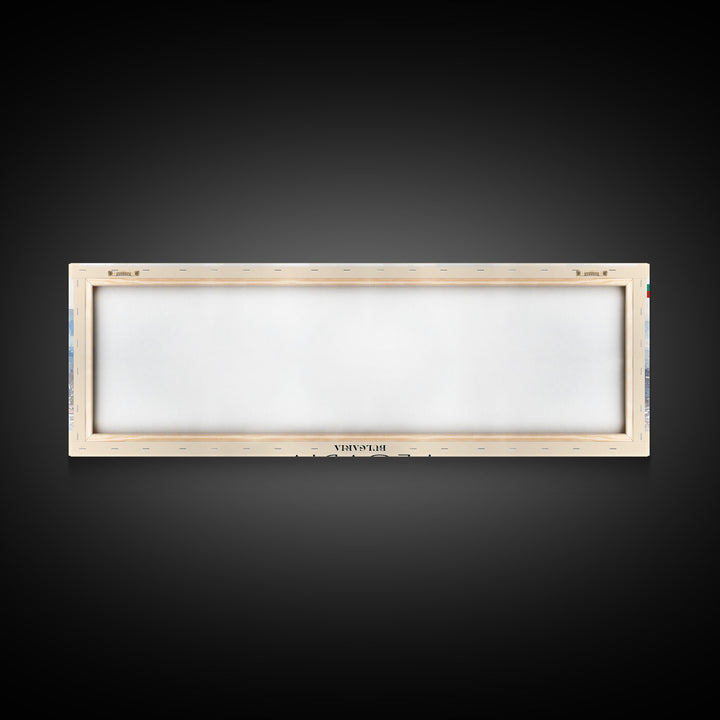 Plovdiv Bulgaria Travel Art, City Art, Framed Canvas Print or Metal Wall Art, Europe Travel Poster, Panoramic Wall Art, Extra Wide Wall Art