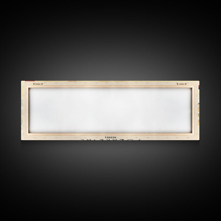 Poarevac Serbia Travel Print Wall Art, Panoramic City Art, Travel Art, Wall Decor, Vacation Gift, Framed Canvas Print Or Metal Art