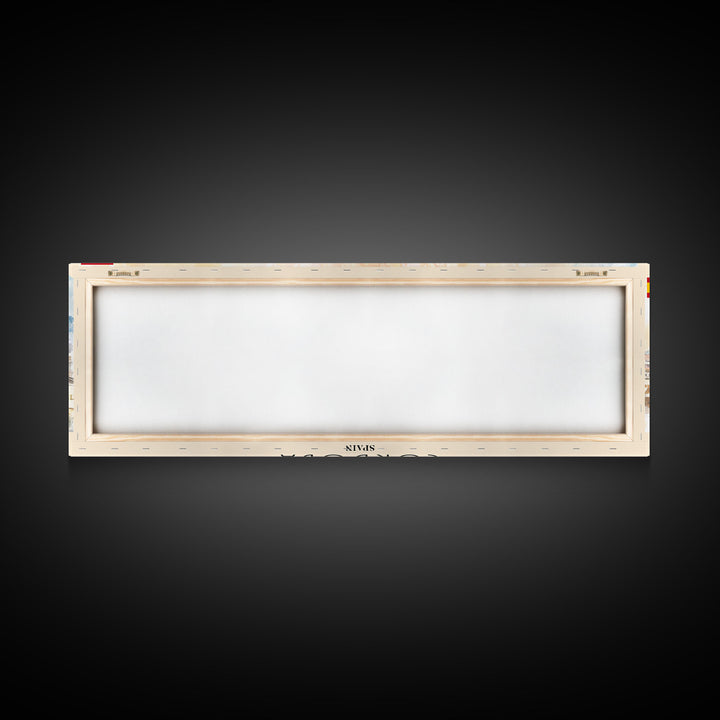 Cordoba Spain Travel Art, City Art, Framed Canvas Print or Metal Wall Art, Europe Travel Poster, Panoramic Wall Art, Extra Wide Wall Art