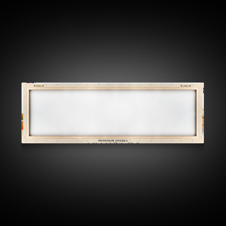 Coventry United Kingdom Wall Art, Panoramic Travel Poster, Panoramic Framed Canvas Print, City Wall Art, Wall Hanging Home Decor, Travel Art