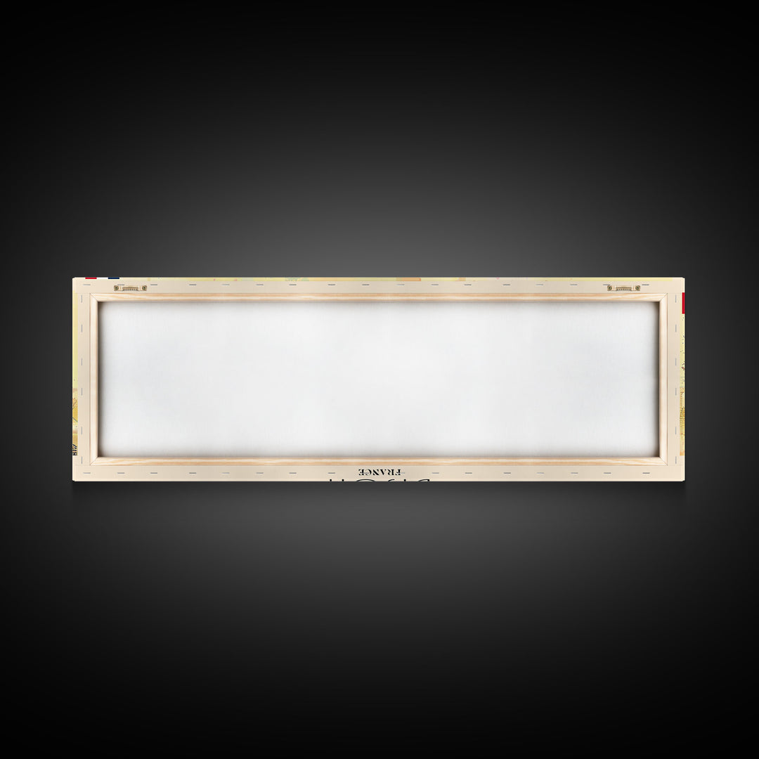 Dijon France Travel Art, City Art, Framed Canvas Print or Metal Wall Art, Europe Travel Poster, Panoramic Wall Art, Extra Wide Wall Art