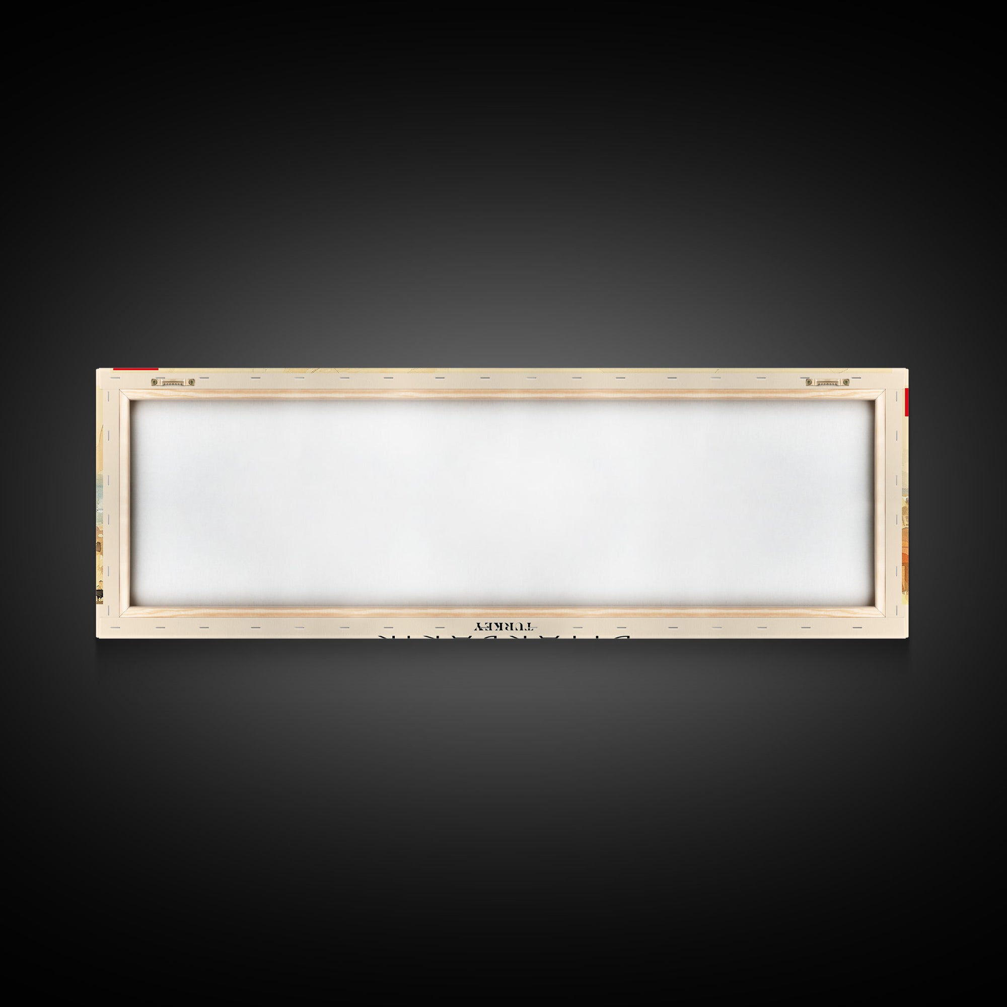 Diyarbakr Turkey Panoramic Travel Poster, Framed Canvas Print or Metal Wall Art, Travel Art, Home Decor, Panoramic Painting, Midcentury Art