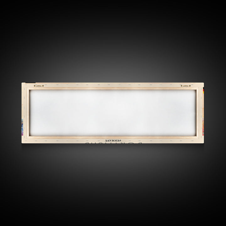 Dortmund Germany Wall Art, Panoramic Travel Poster, Panoramic Framed Canvas Print, City Wall Art, Wall Hanging Home Decor, Travel Art